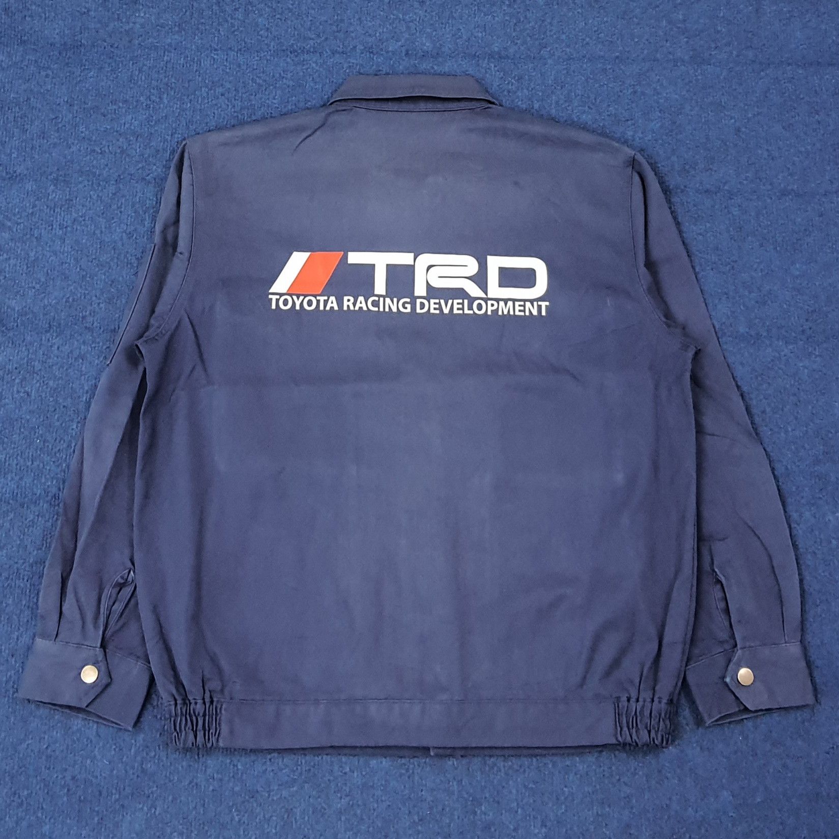 Japanese Brand Vintage TRD Toyota Racing Custom Logo Jacket C264N6 Size US M / EU 48-50 / 2 - 1 Thumbnail