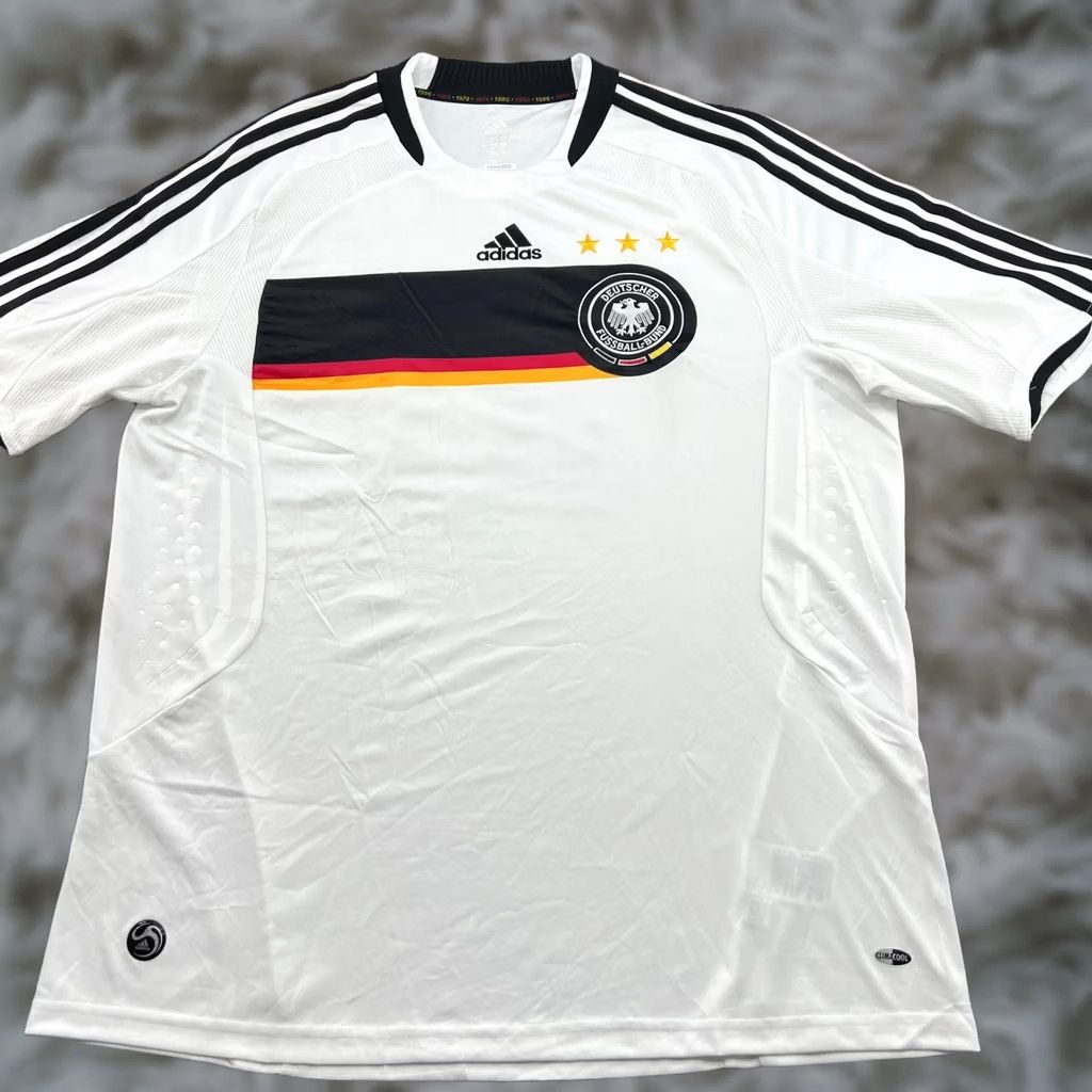 Adidas Germany 2008 2009 Home Jersey Football Mens XL Adidas Shirt White Size US XL / EU 56 / 4 - 1 Thumbnail