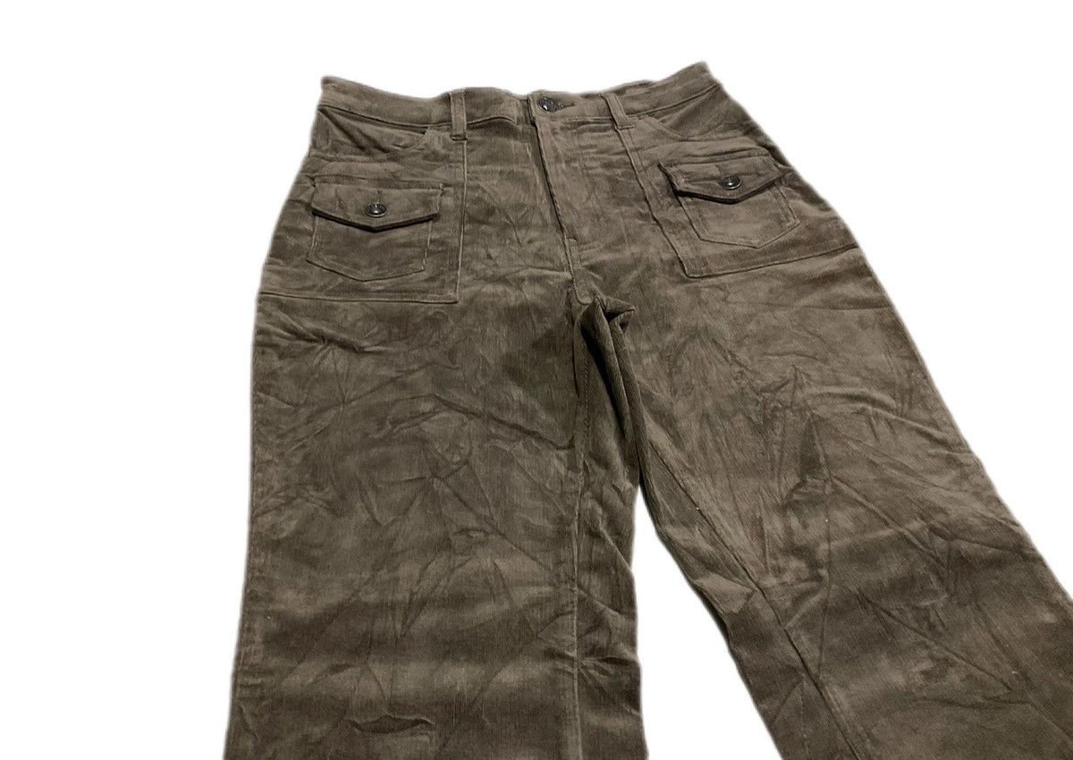 Hysteric Glamour × If Six Was Nine × Japanese Brand 🔥Sick Y2K Facile Flared Corduroy Pants Size US 28 / EU 44 - 2 Thumbnail