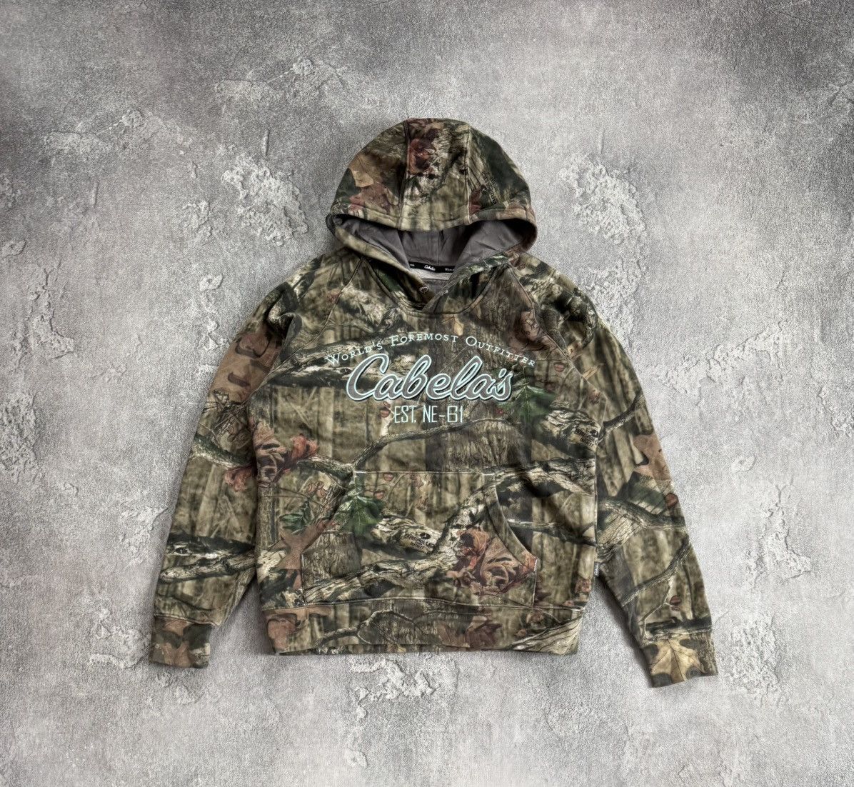 Cabelas Cabela’s M real tree 🌳 camouflage camo hoodie jumper Y2K Size US M / EU 48-50 / 2 - 9 Thumbnail