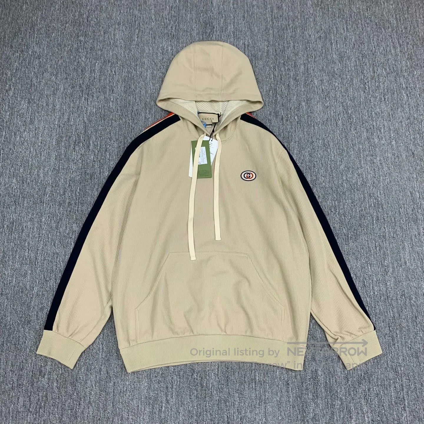 Gucci new gucci beige knit hoodie sweatshirt. Size US M / EU 48-50 / 2 - 1 Thumbnail