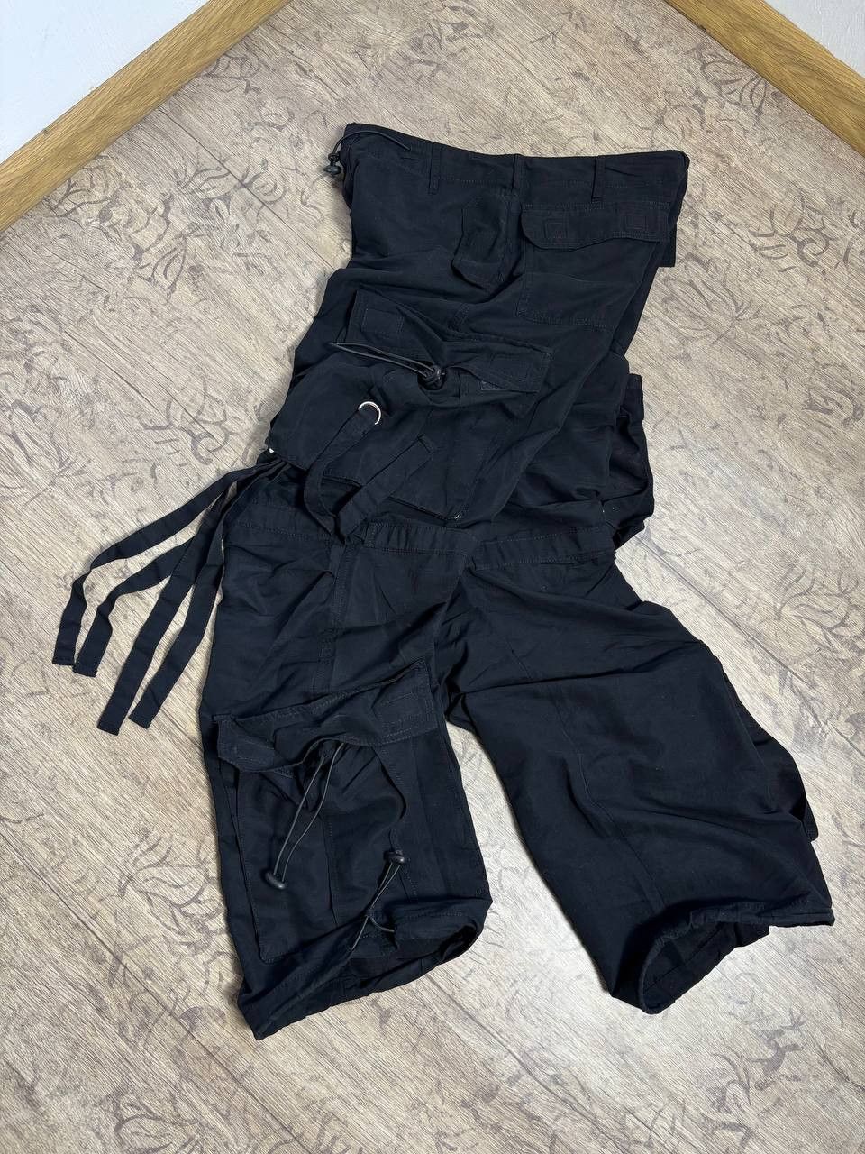 Hysteric Glamour VTG Japanese Multipocket Bondage Cargo Y2K Crazy Pants Size US 29 - 2 Thumbnail