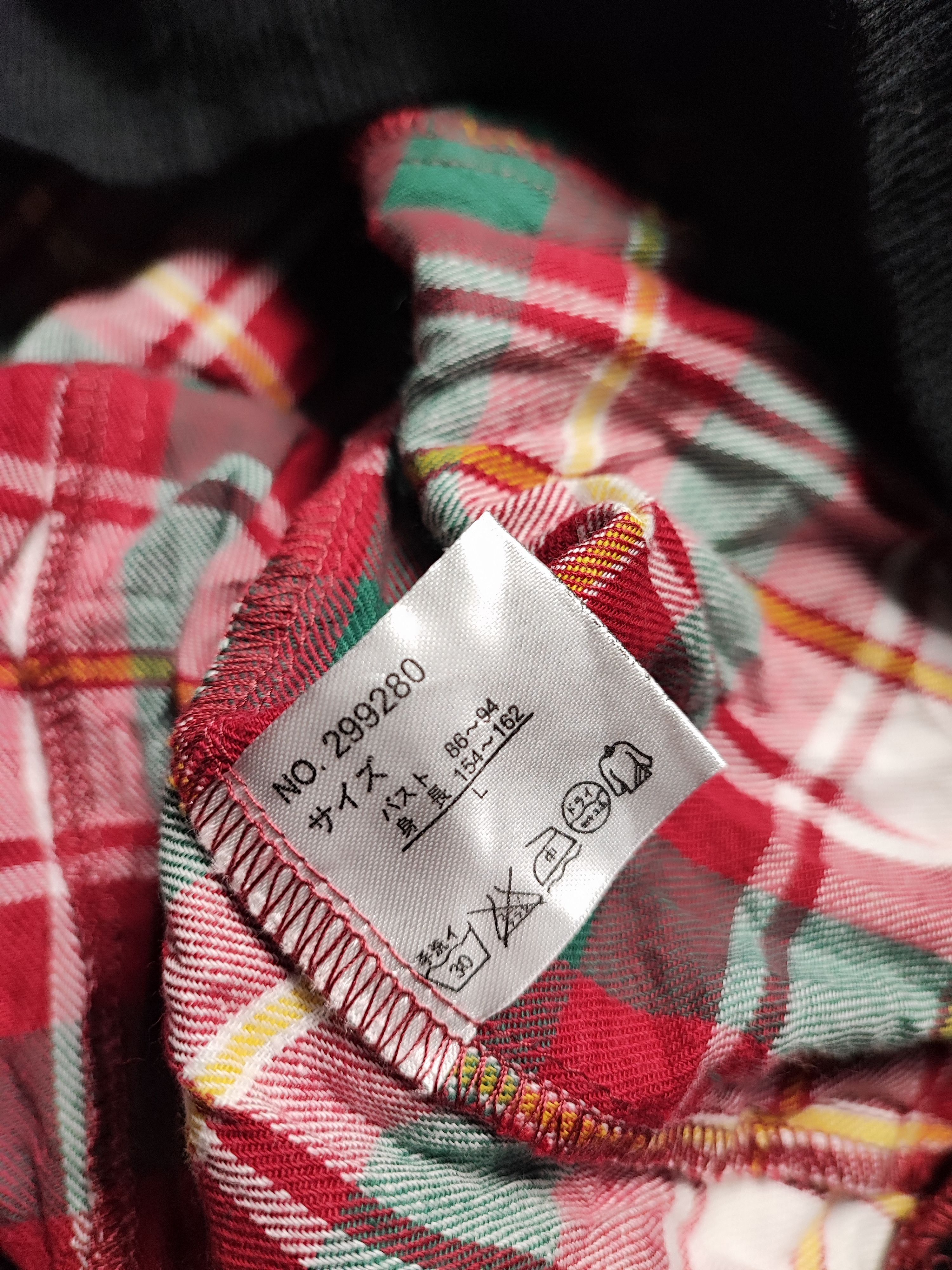 Flannel Flannel Checked Bondage Shirt Button Up Size S / US 4 / IT 40 - 23 Thumbnail