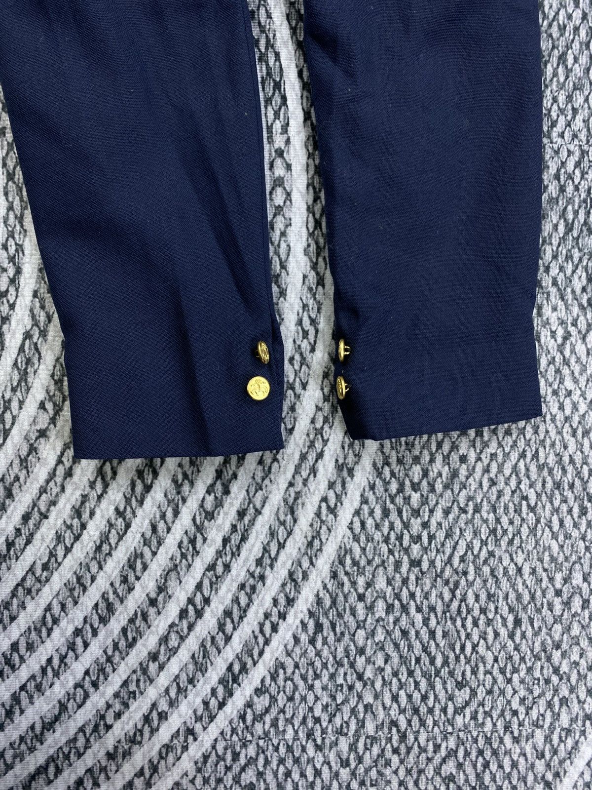Brooks Brothers Vtg Brook Brothers Navy Color Double Button Blazer Jacket Size US M / EU 48-50 / 2 - 9 Thumbnail