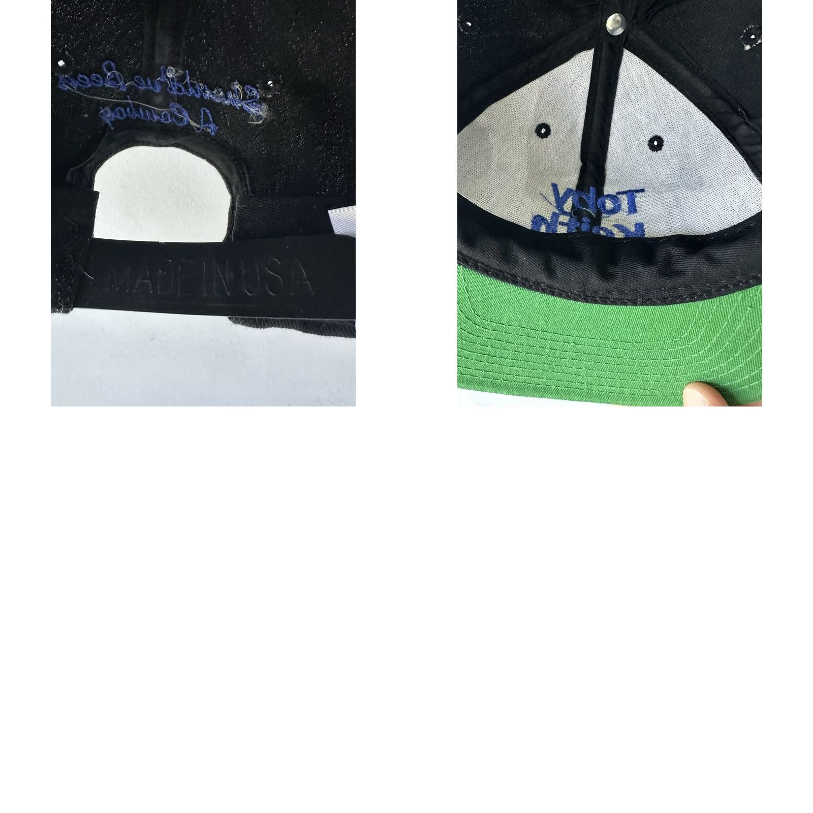 Vintage VINTAGE Toby Keith Hat - Should’ve Been A Cowboy 90s Promo NWOT Men Black Cotton Canvas Snapback Adjustable Size ONE SIZE - 8 Thumbnail
