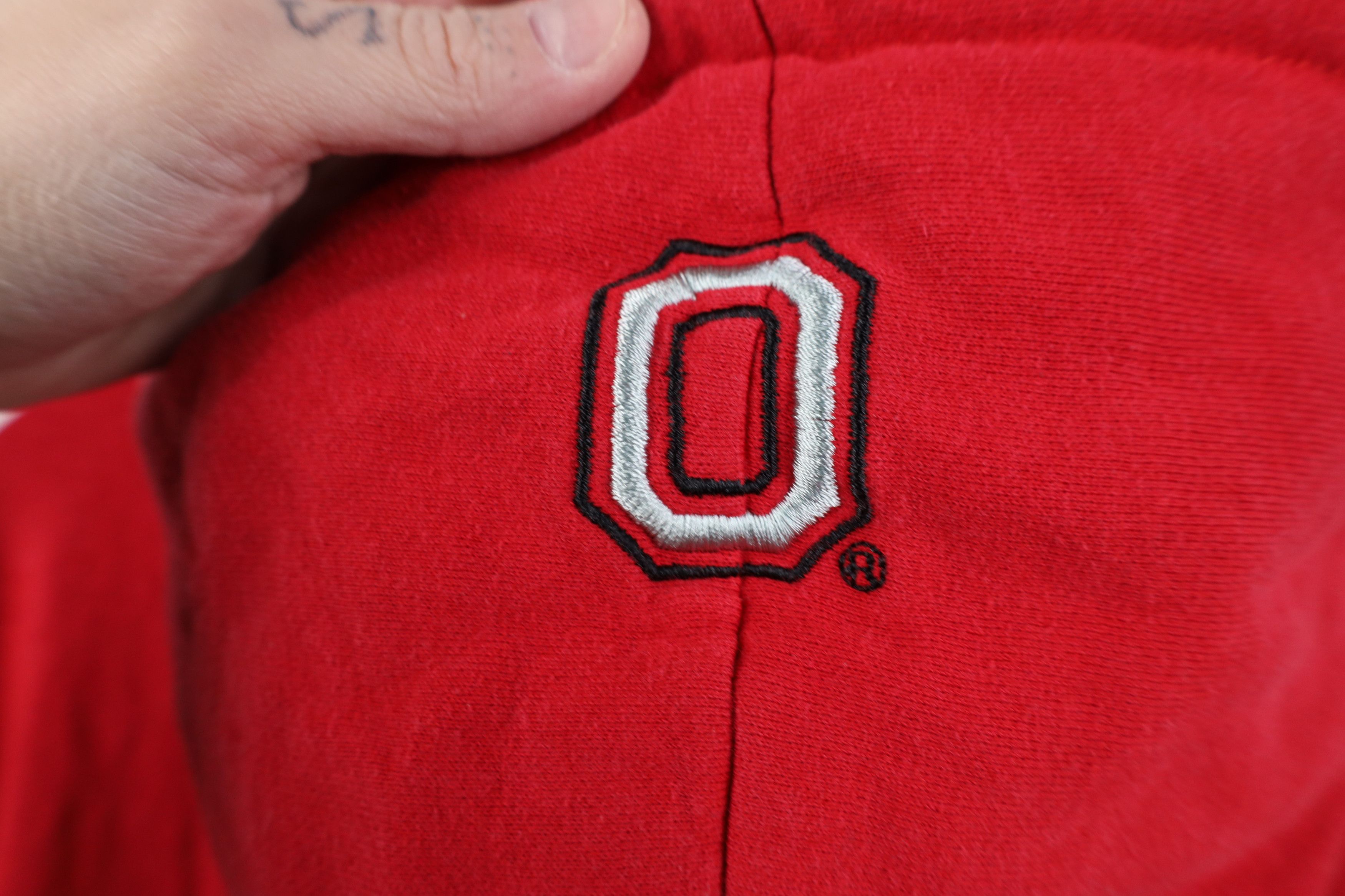 Vintage Vintage 90s Y2K Ohio State University Hoodie Sweatshirt Size US M / EU 48-50 / 2 - 11 Thumbnail