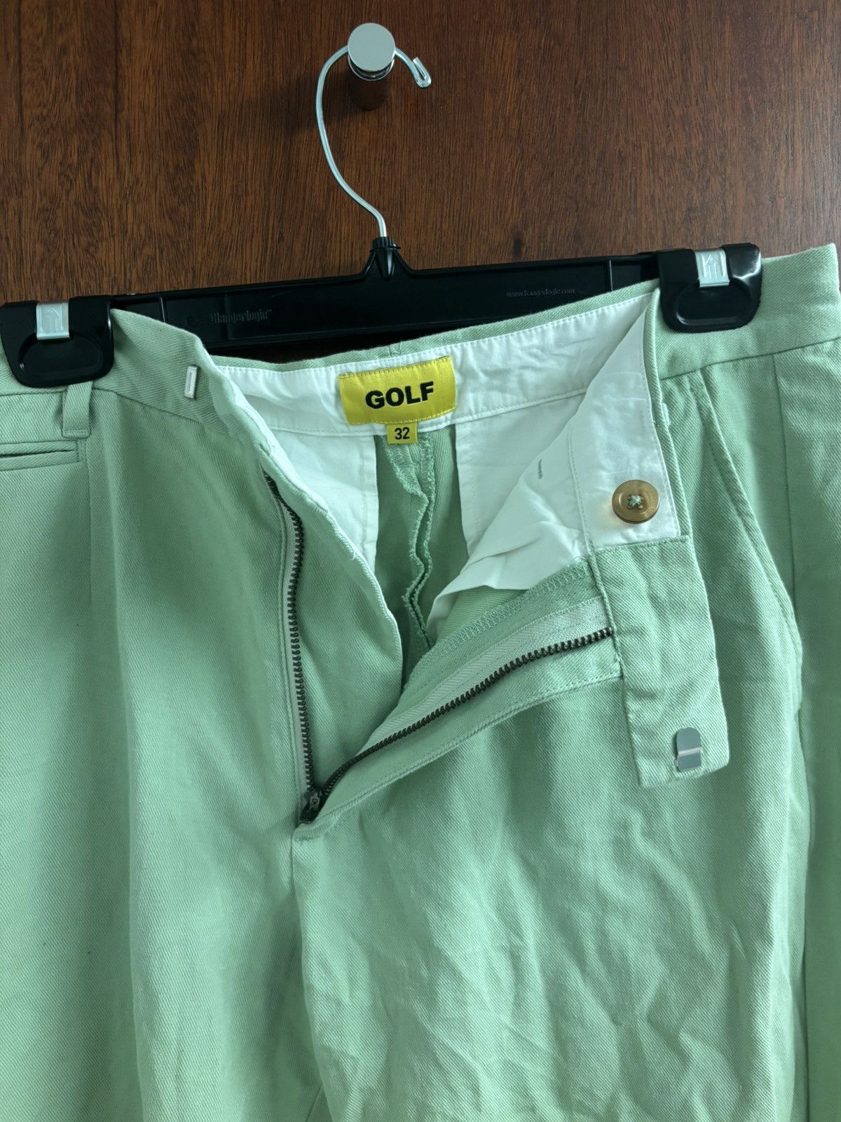 Golf Wang SS/22 Nice pants in pale mint pistachio light green Size US 32 / EU 48 - 3 Thumbnail