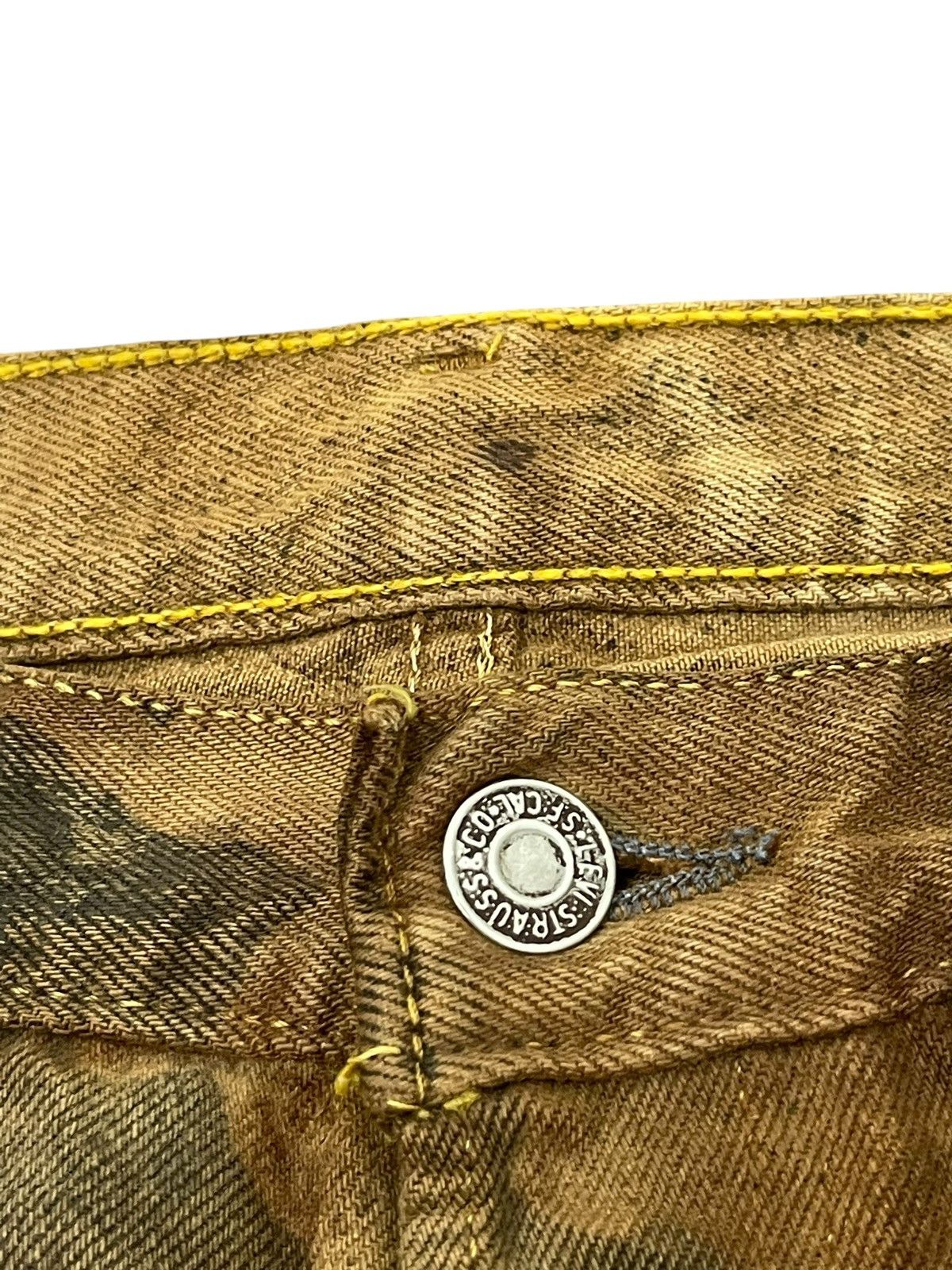 Levi's Vintage Clothing Custom Dye 501 Levis 90s Denim Made in USA Regular 1🟦7 Size US 32 / EU 48 - 13 Thumbnail