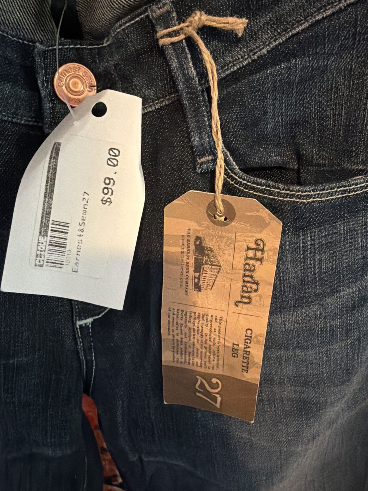 Earnest Sewn Earnest Sewn Jeans Size 27" / US 4 / IT 40 - 3 Thumbnail