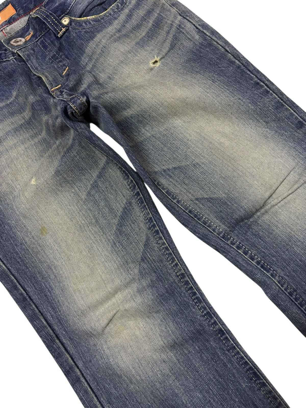 Edwin Vtg Edwin XV Japan Distressed Jeans Size US 32 / EU 48 - 5 Thumbnail