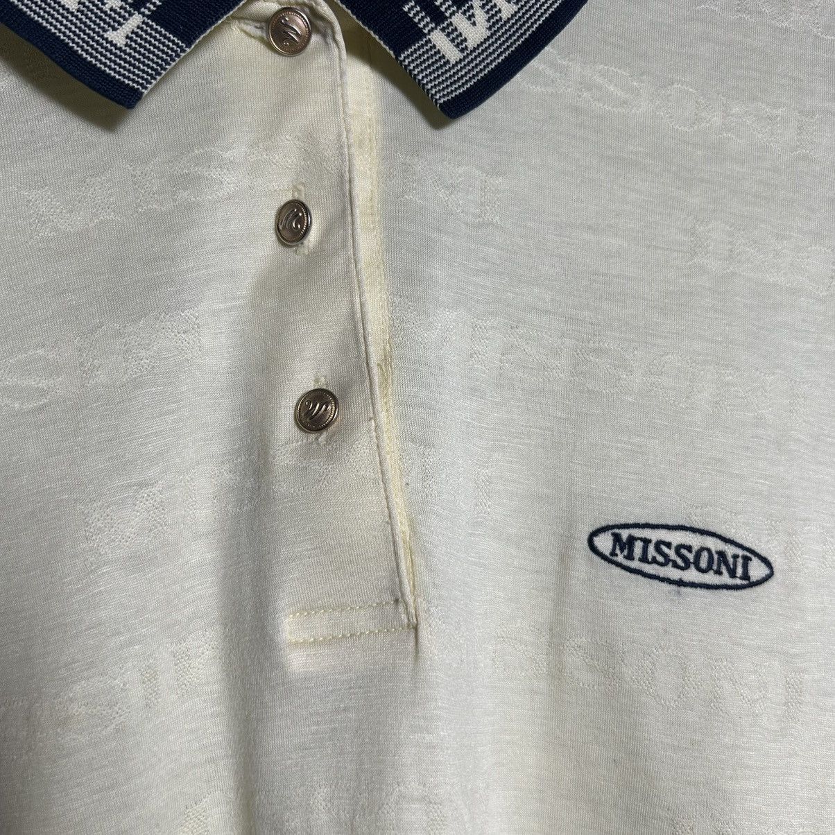 Missoni Missoni Embroidery Logo Polos Size L / US 10 / IT 46 - 5 Thumbnail