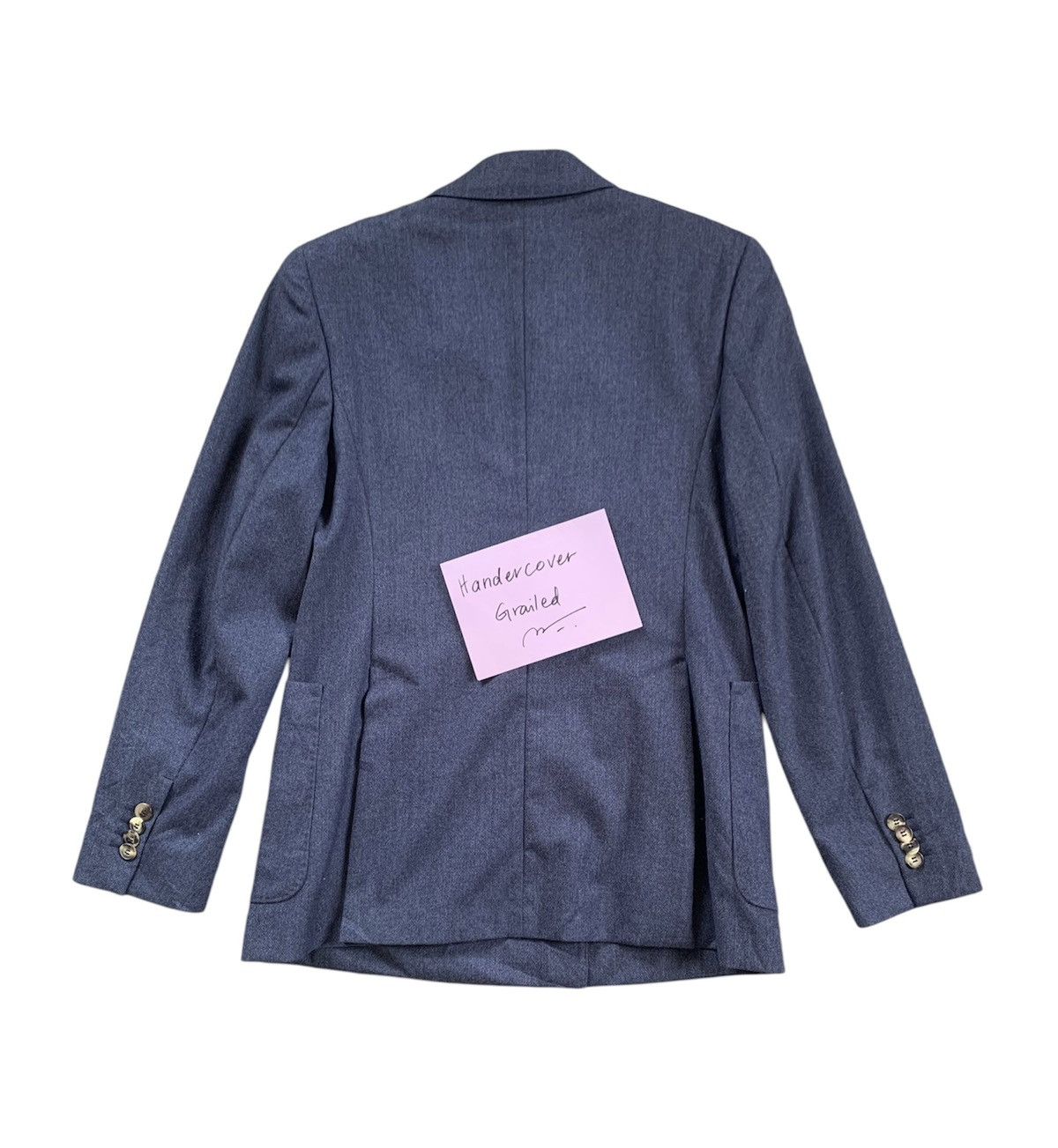 Max Mara MaxMara Blend Cashmere Double Breast Style Jacket Coat Size XS / US 0-2 / IT 36-38 - 2 Thumbnail