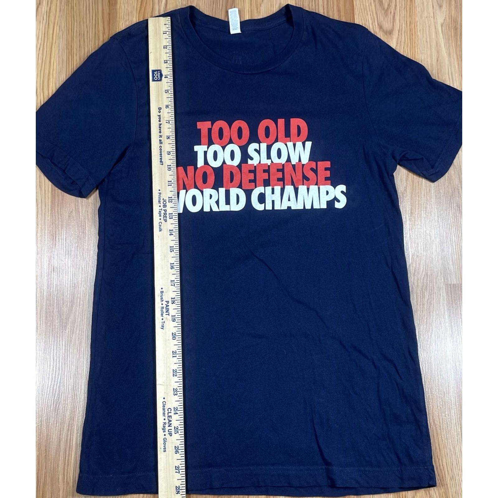 Vintage Canvas Printed Shirt Mens Medium Blue CrewNeck Short Sleeve Barstool Cotton | Vintage Size US M / EU 48-50 / 2 - 3 Thumbnail