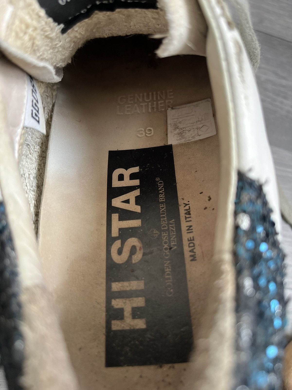 Golden Goose Golden goose hi star chunky low top sneakers sz39 Size US 9 / IT 39 - 9 Thumbnail
