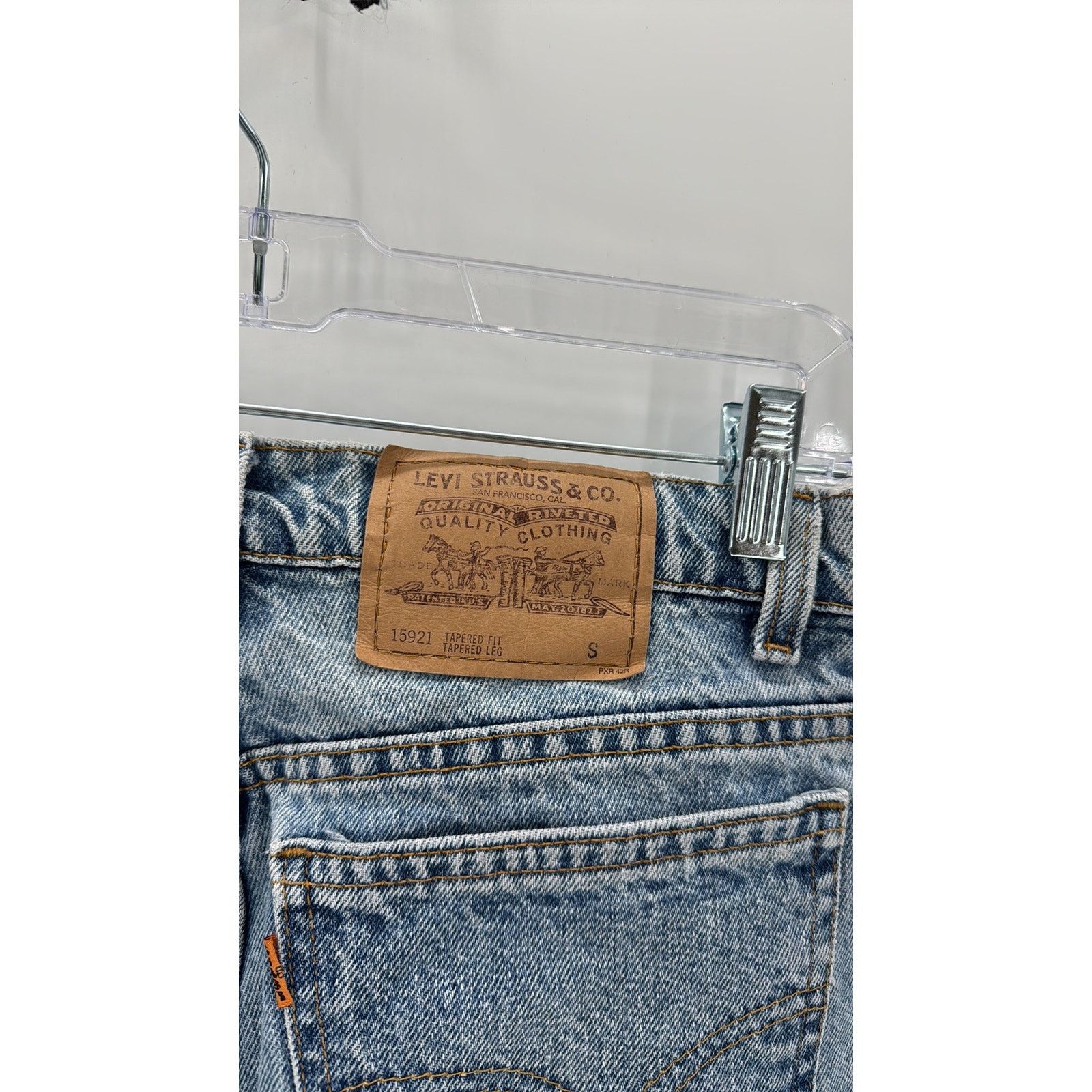 Levi's Vintage Levi’s orange tab tapered leg tapered high waisted Size 32" / US 10 / IT 46 - 6 Thumbnail