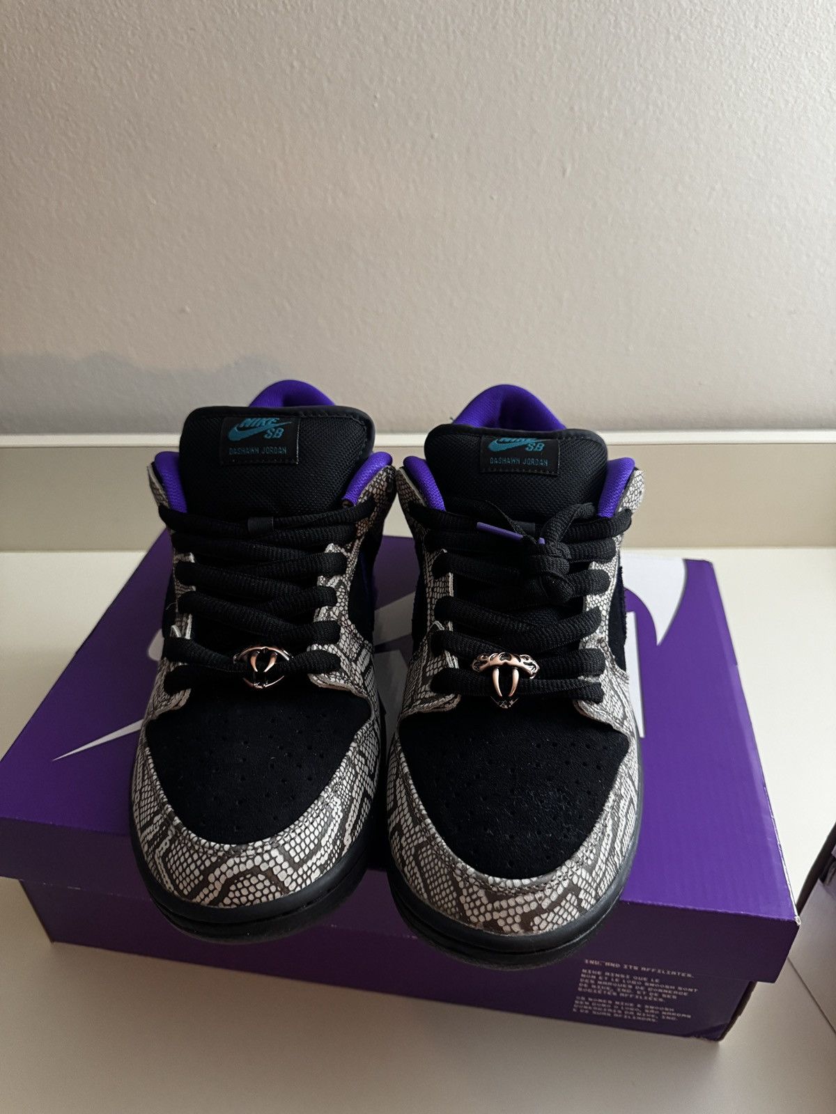 Nike Dashawn Jordan x Nike dunk low sb “ copperhead “ Size US 10 / EU 43 - 7 Thumbnail