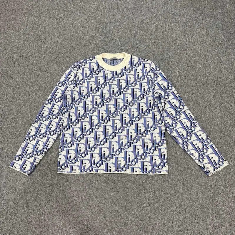 Dior Dior Multicolor Men's Wool Sweater 0089 Size US M / EU 48-50 / 2 - 1 Thumbnail