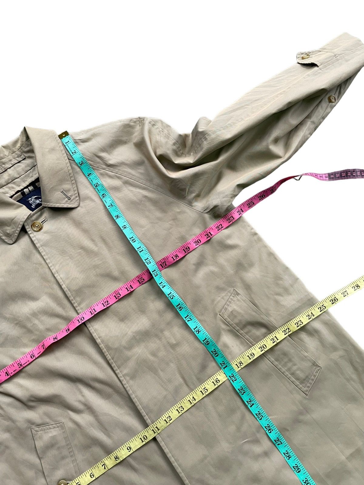 Burberry × Designer × Vintage Vintage Burberry London Trench Jacket Size XL / US 12-14 / IT 48-50 - 13 Thumbnail