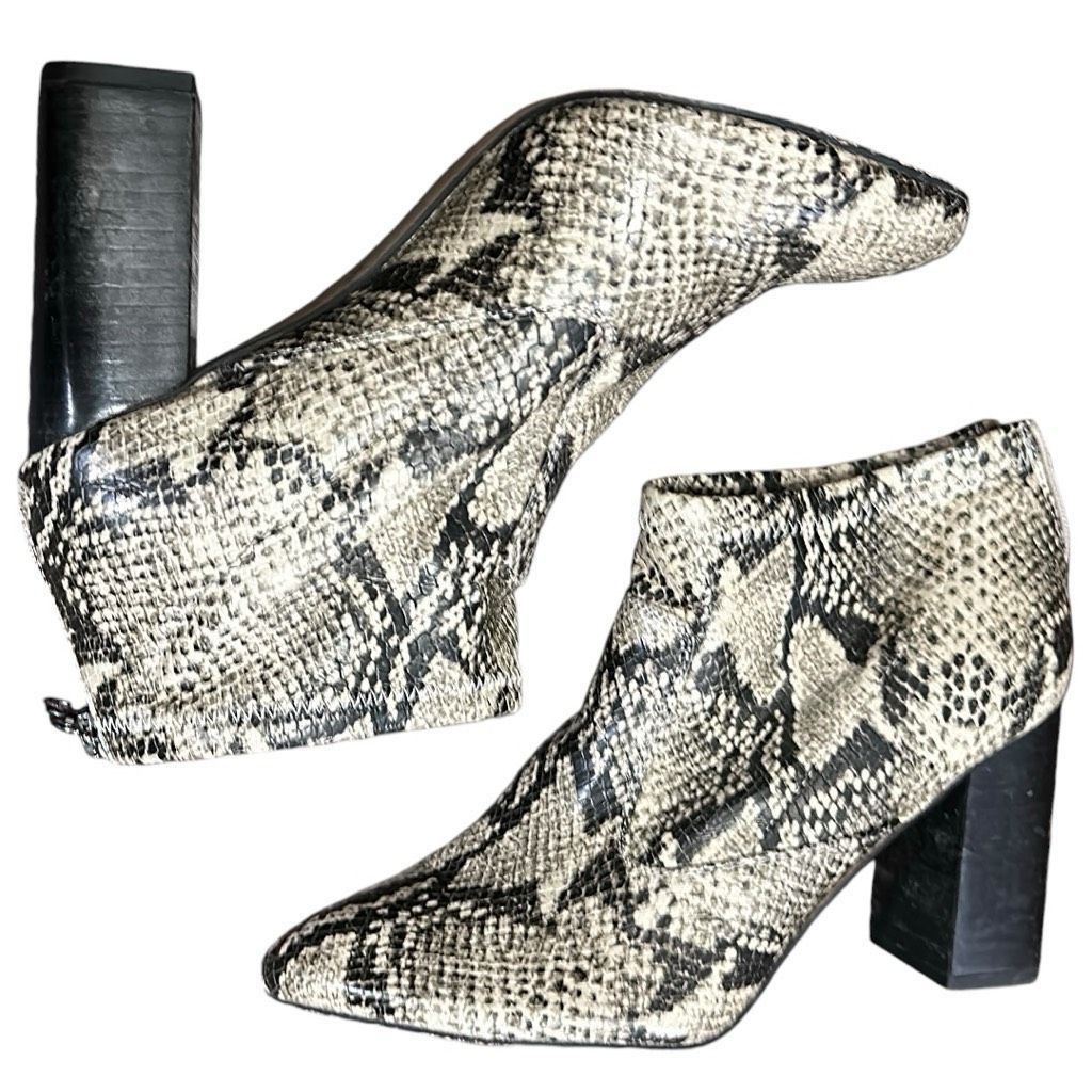 Steve Madden FRANCO SARTO Shoes Heels Kortney Roccia SY Ankle Bootie Boot Size US 8.5 / IT 38.5 - 8 Thumbnail