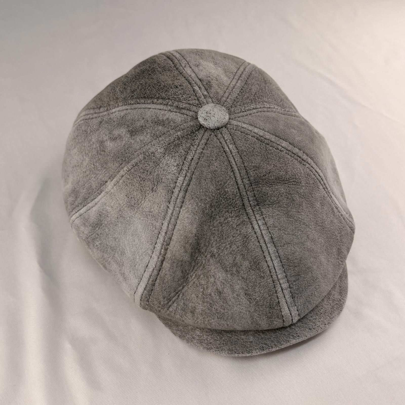Other Genuine Leather Flat Cap |Peaky Blinders Inspired 100 L Size Size ONE SIZE - 4 Thumbnail