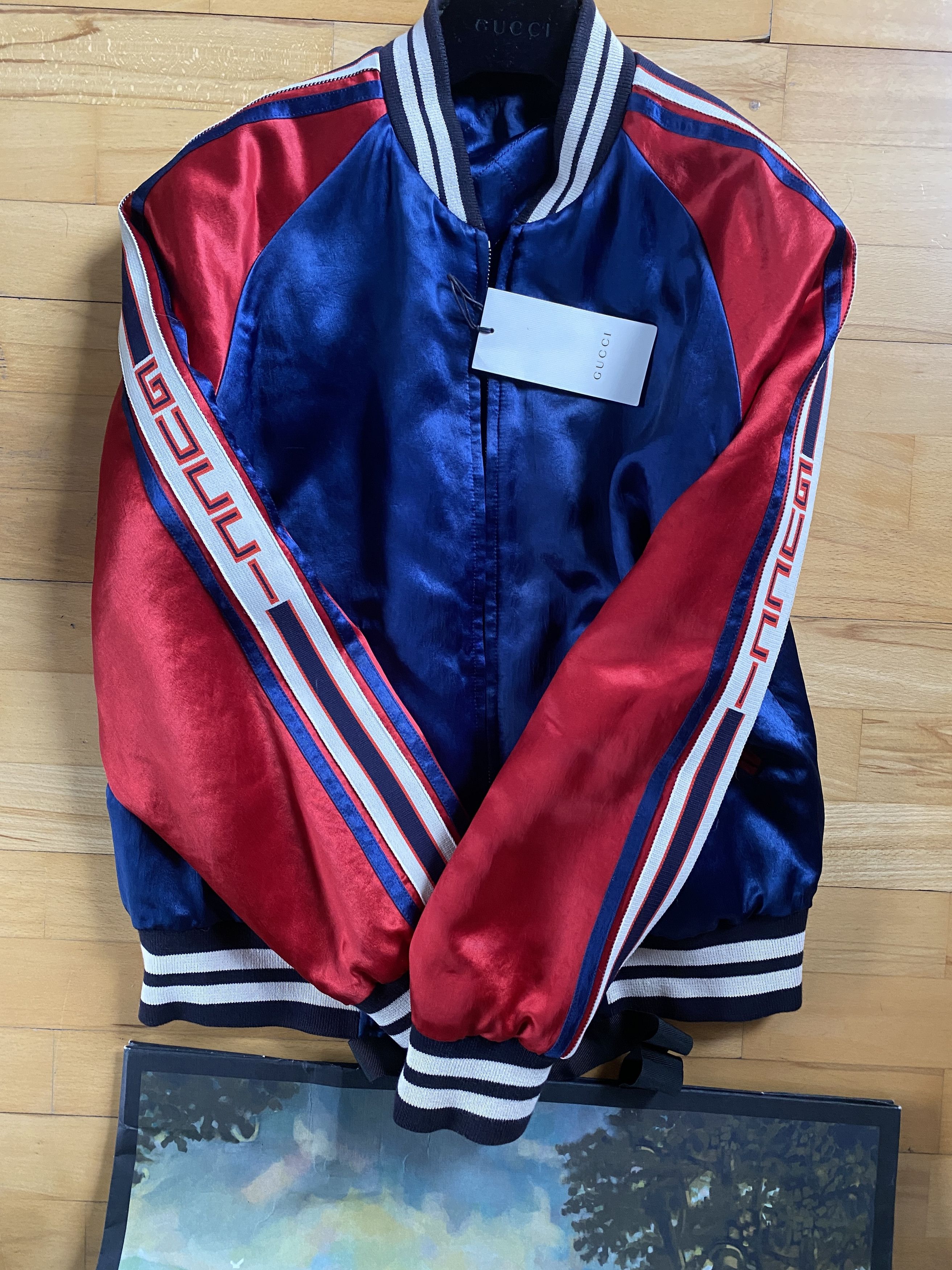 Gucci Gucci reversible bomber jacket Size US L / EU 52-54 / 3 - 4 Thumbnail