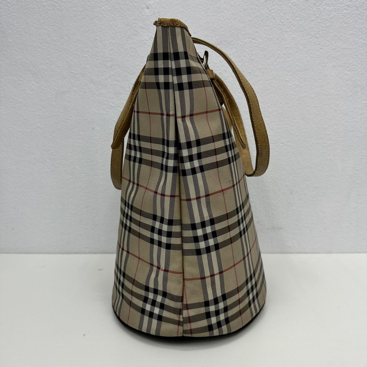Burberry ‼️YES‼️BURBERRYS BLUE LABEL NOVA CHECK BUCKET SHOULDER BAG Size ONE SIZE - 7 Thumbnail