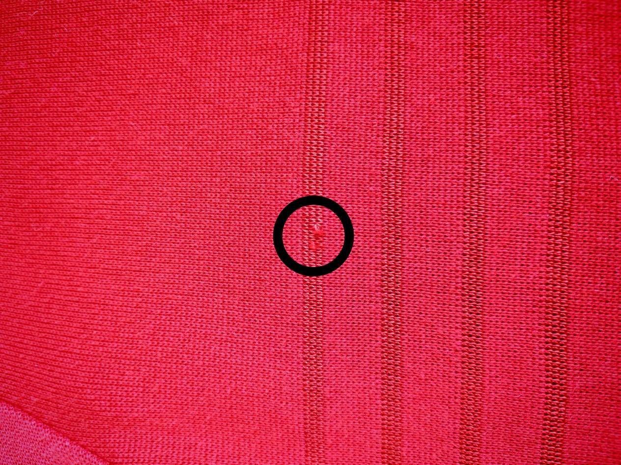 Yves Saint Laurent VTG-Classic YSL Red Knit Midi Dress Gold Buttons Rare V-Neck Size M / US 6-8 / IT 42-44 - 11 Thumbnail