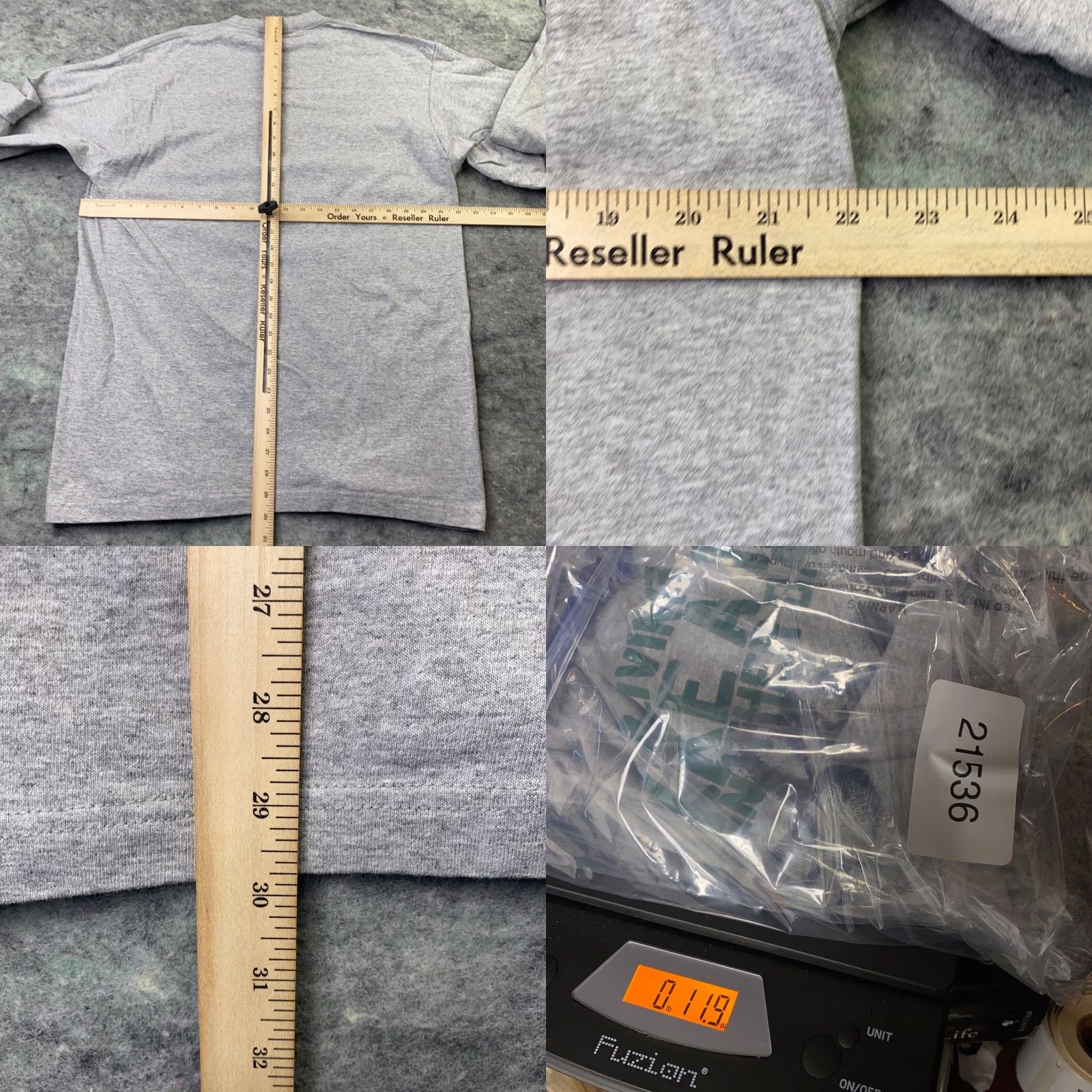 Vintage Vintage Bad Boy Mens Shirt Large Gray Hustle Struggle Notorious B.I.G. Rap Hip Hop 90s Shirt Mens L Gray 90s Size US L / EU 52-54 / 3 - 8 Thumbnail