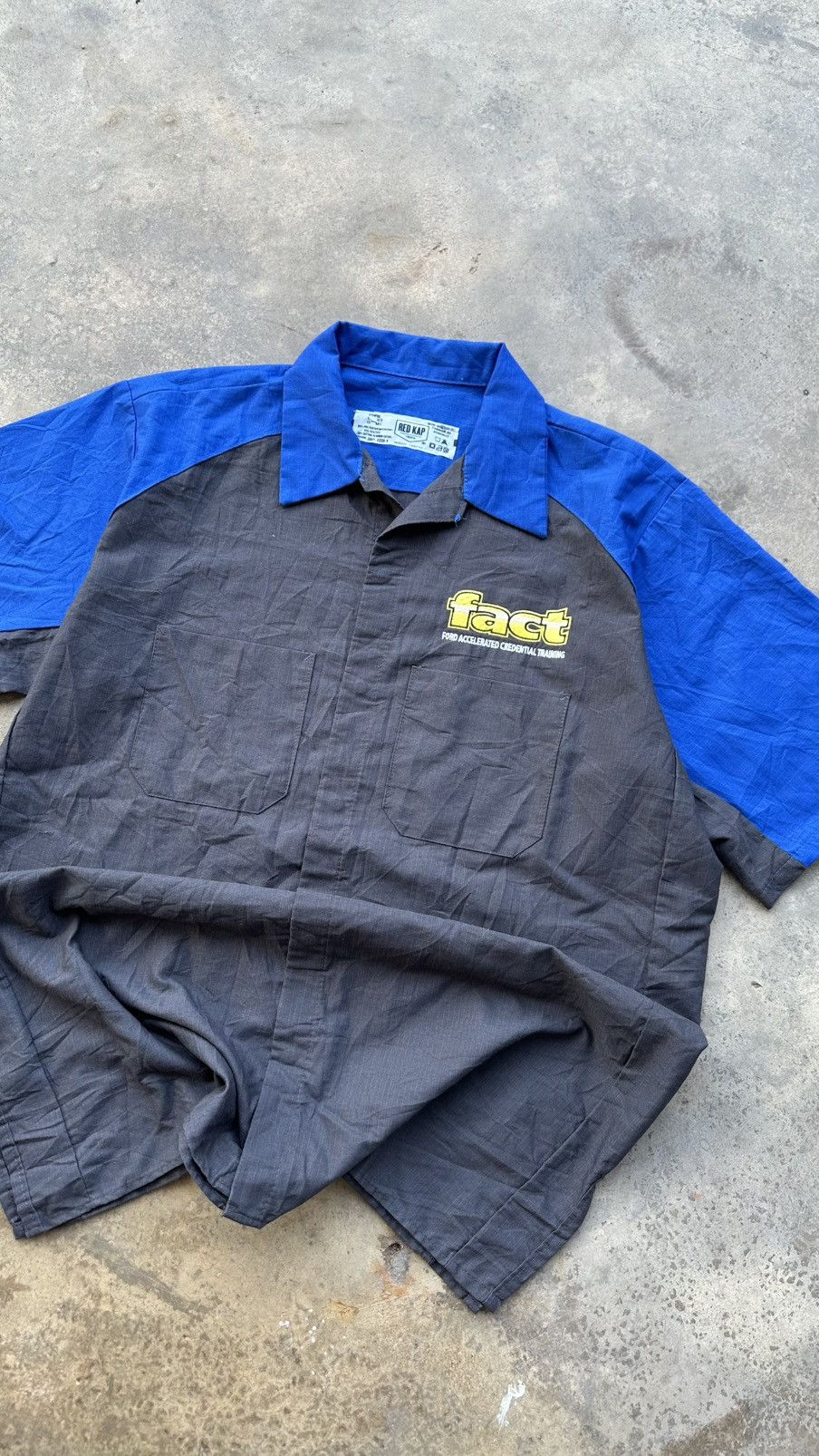 Red Kap red kap vintage x ford x Fact 90s work wear button ups Size US L / EU 52-54 / 3 - 3 Thumbnail