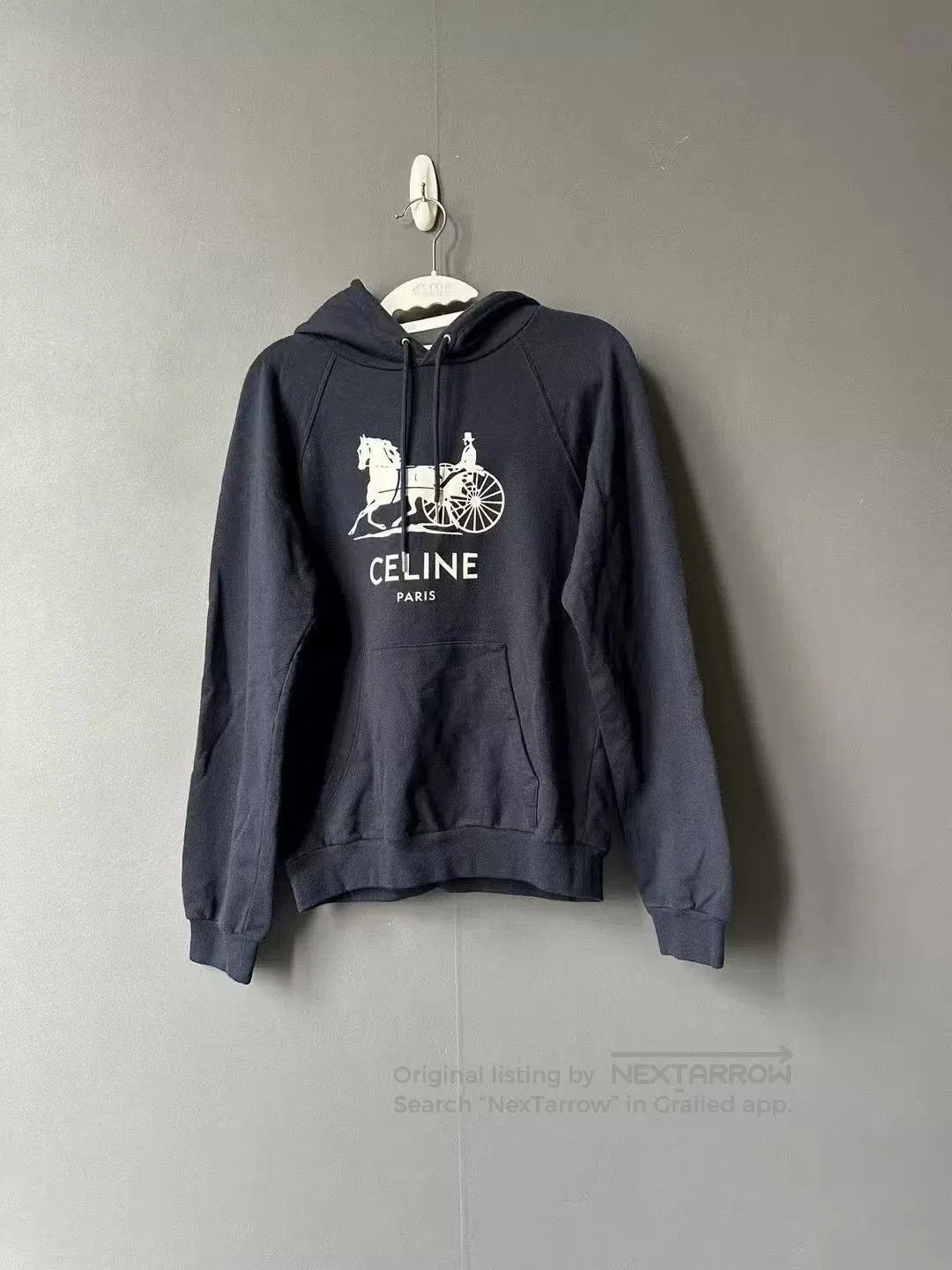Celine celine navy horse logo sweatshirt. Size US L / EU 52-54 / 3 - 1 Thumbnail
