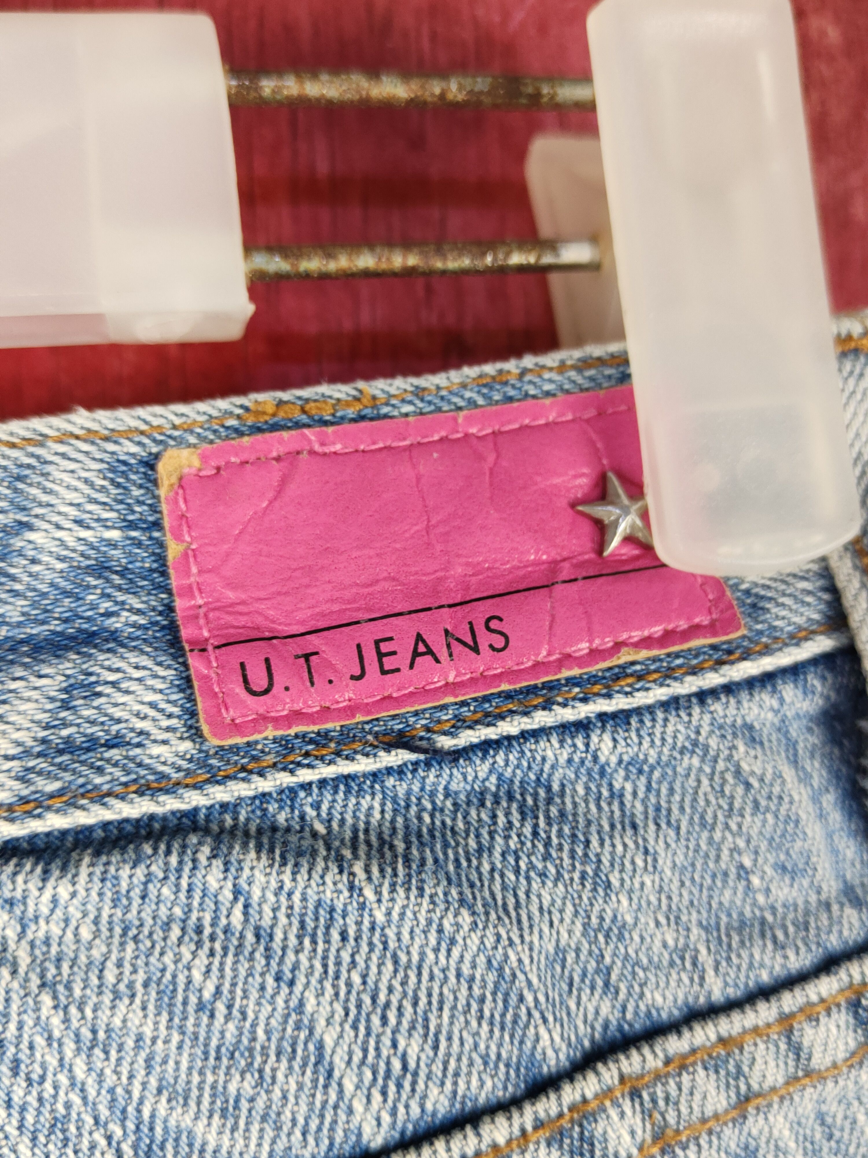 Japanese Brand Untitled Blue Distressed Multipocket Denim #S1586 Size 28" / US 6 / IT 42 - 10 Thumbnail