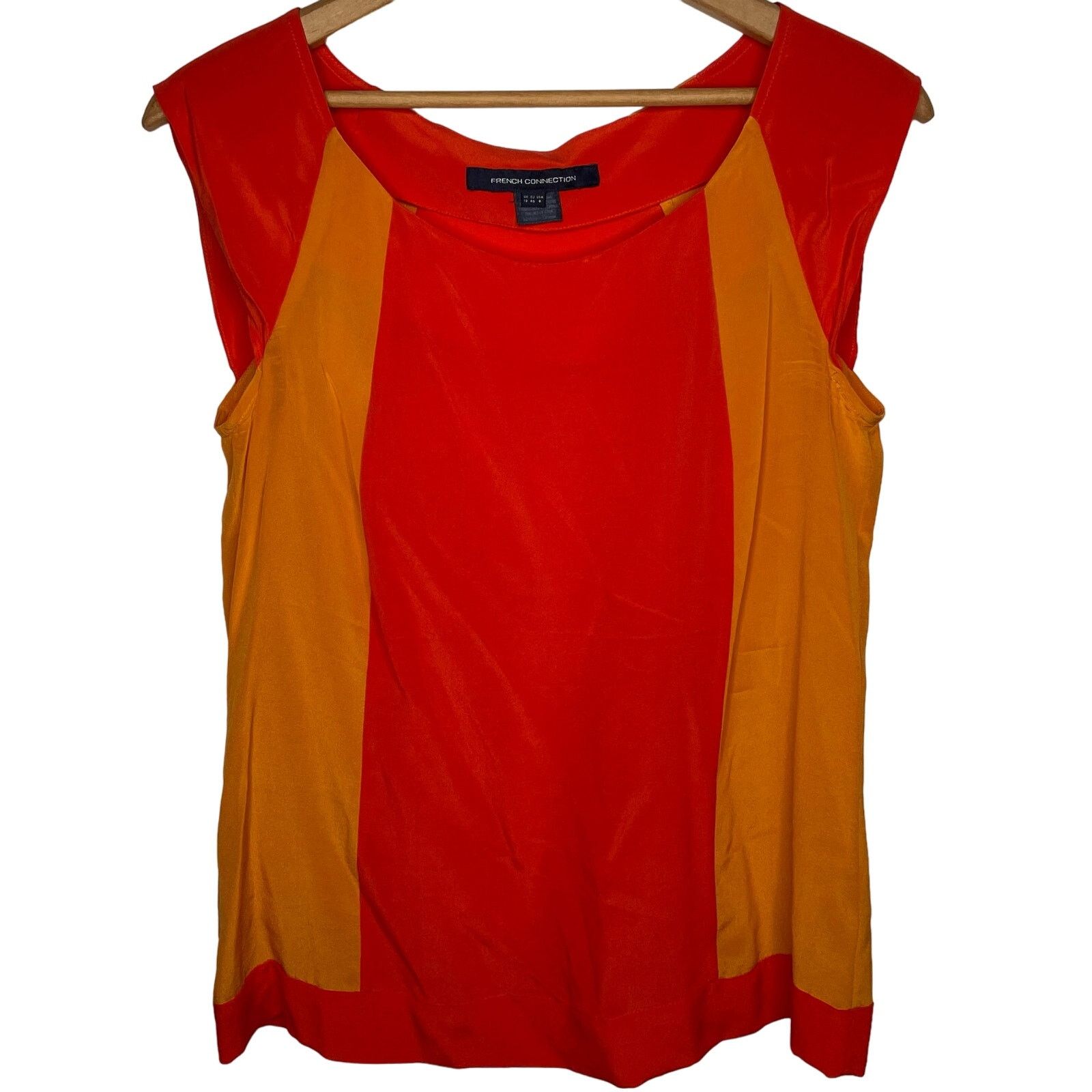French Connection French Connection Silk Tank Blouse Size M / US 6-8 / IT 42-44 - 1 Thumbnail