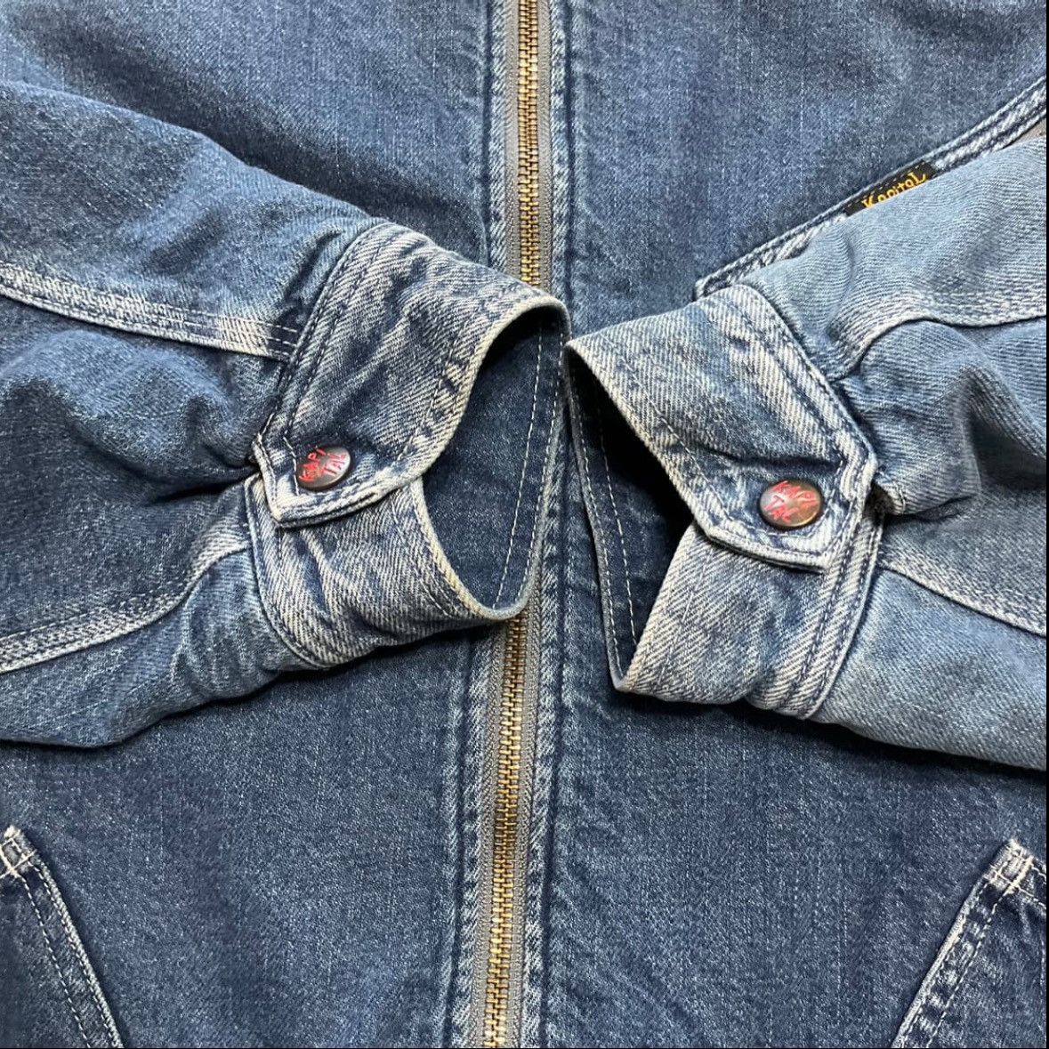 Kapital Kapital Denim Bone Lining Reversible Work Jacket Size US L / EU 52-54 / 3 - 8 Thumbnail