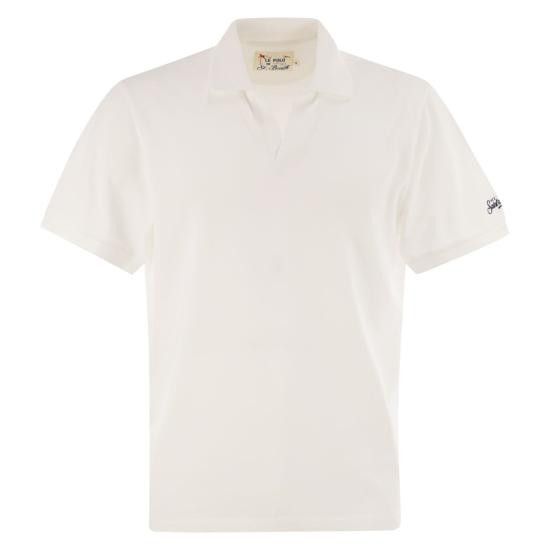 MC2 Saint Barth MC2 SAINT BARTH Men Polo Shirts CHS0001 WHITE Size US XL / EU 56 / 4 - 1 Thumbnail