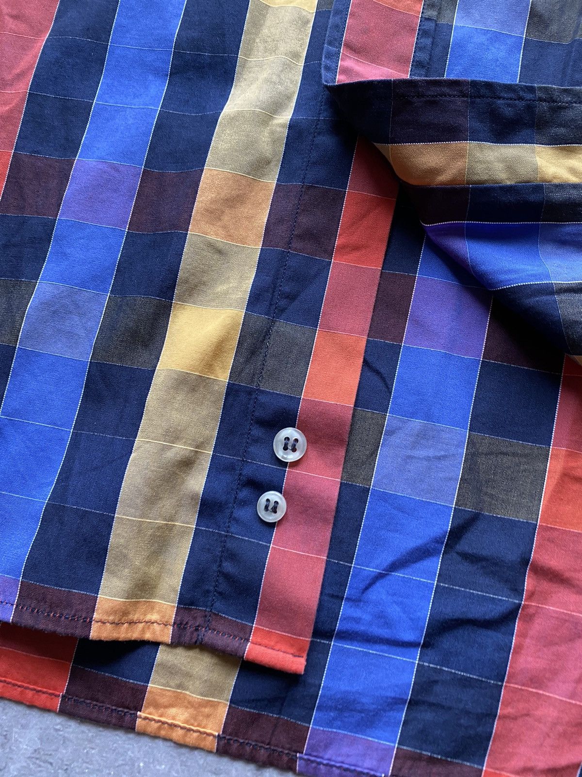Paul & Shark Paul & Shark Yachting Geometric Shirt Button Made in Italy Size US XL / EU 56 / 4 - 6 Thumbnail