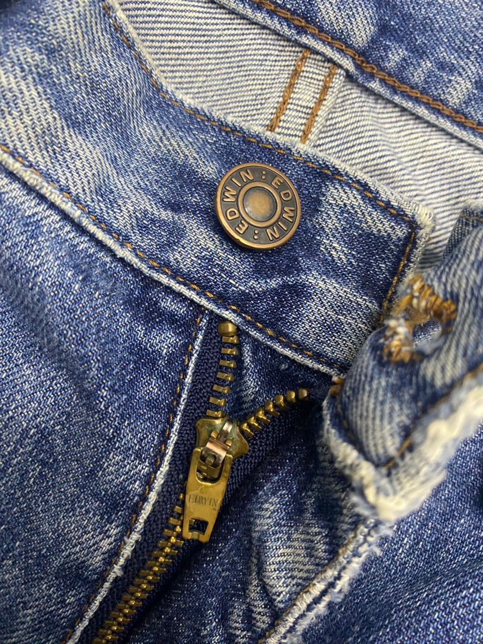 If Six Was Nine 💥Best Offer💥Vintage Edwin 503 Distressed Denim Size US 32 / EU 48 - 15 Thumbnail