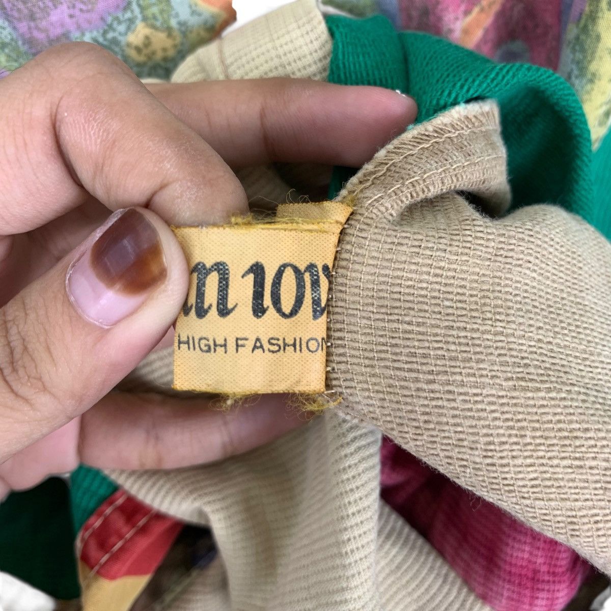 Other Vintage KOREA HIGH FASHION Patchwork Artwork Abstrack Jacket Size XL / US 12-14 / IT 48-50 - 6 Thumbnail