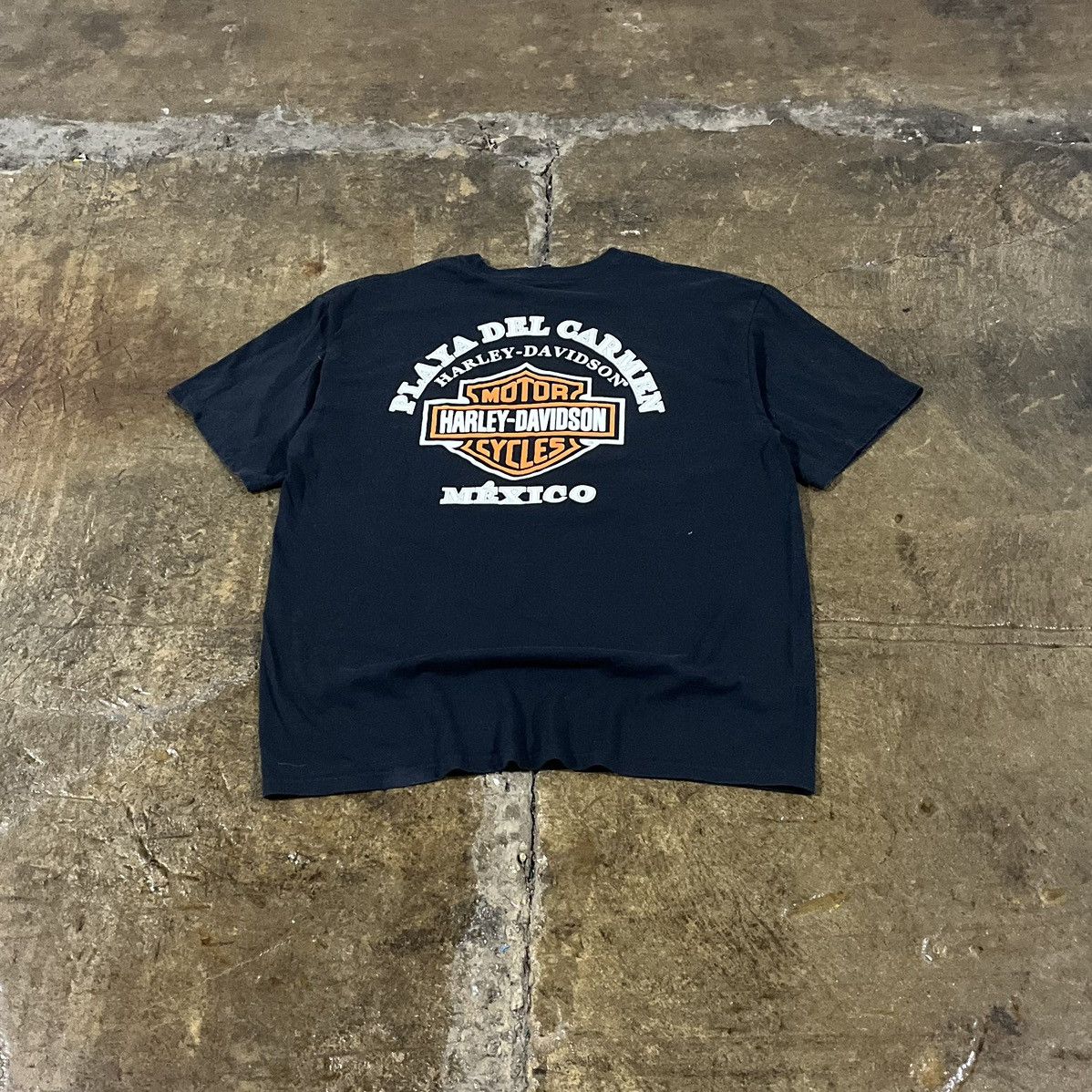 Harley Davidson × Vintage Crazy Vintage Harley Davidson Mexico Biker Tee Shirt Size XL Size US XL / EU 56 / 4 - 2 Thumbnail