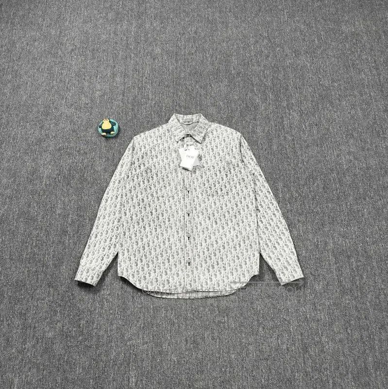 Other Dior Men's Cotton Shirt in White . Size US S / EU 44-46 / 1 - 1 Thumbnail
