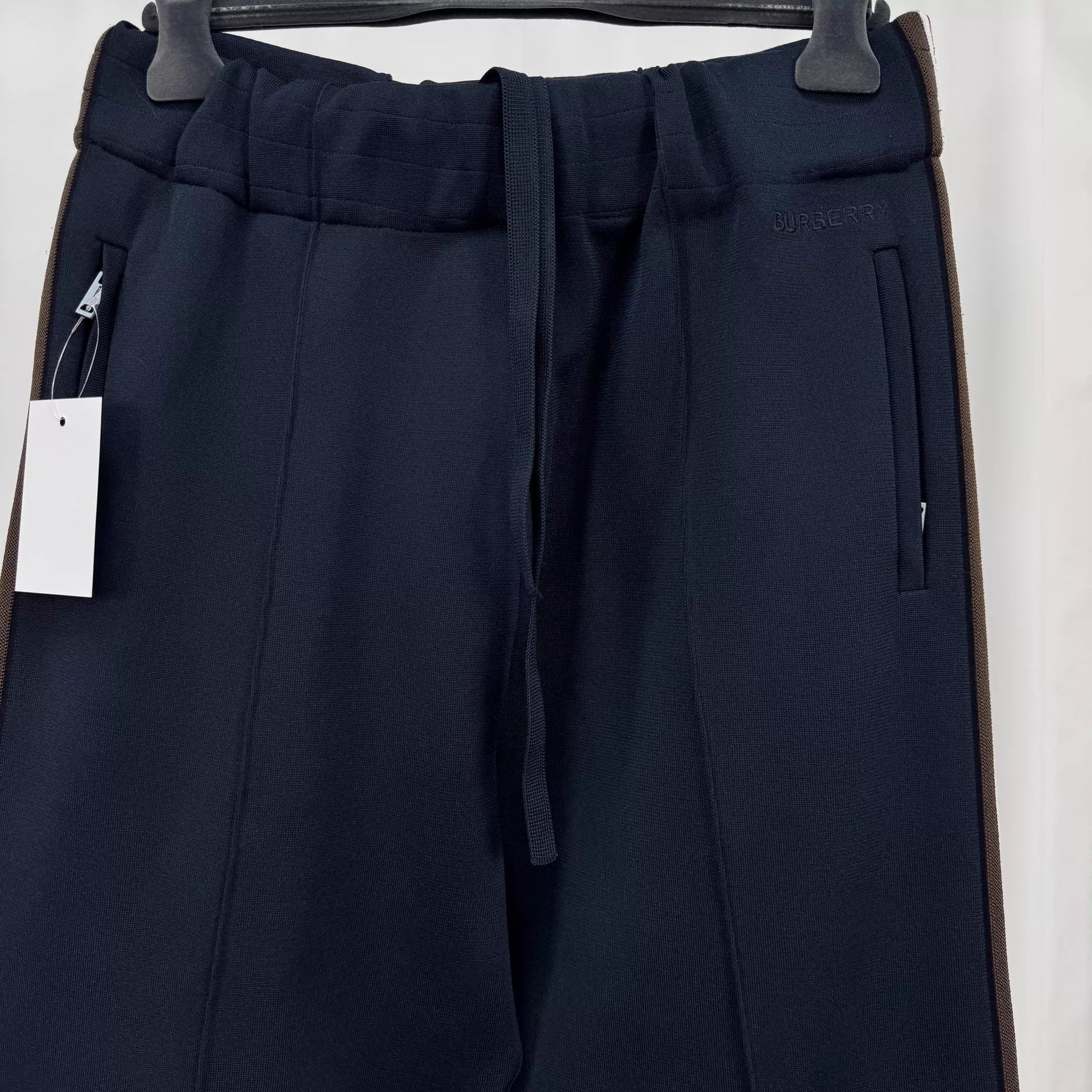 Burberry Burberry Embroidered Logo Striped Webbing Casual Trousers L Size 28" / US 6 / IT 42 - 3 Thumbnail