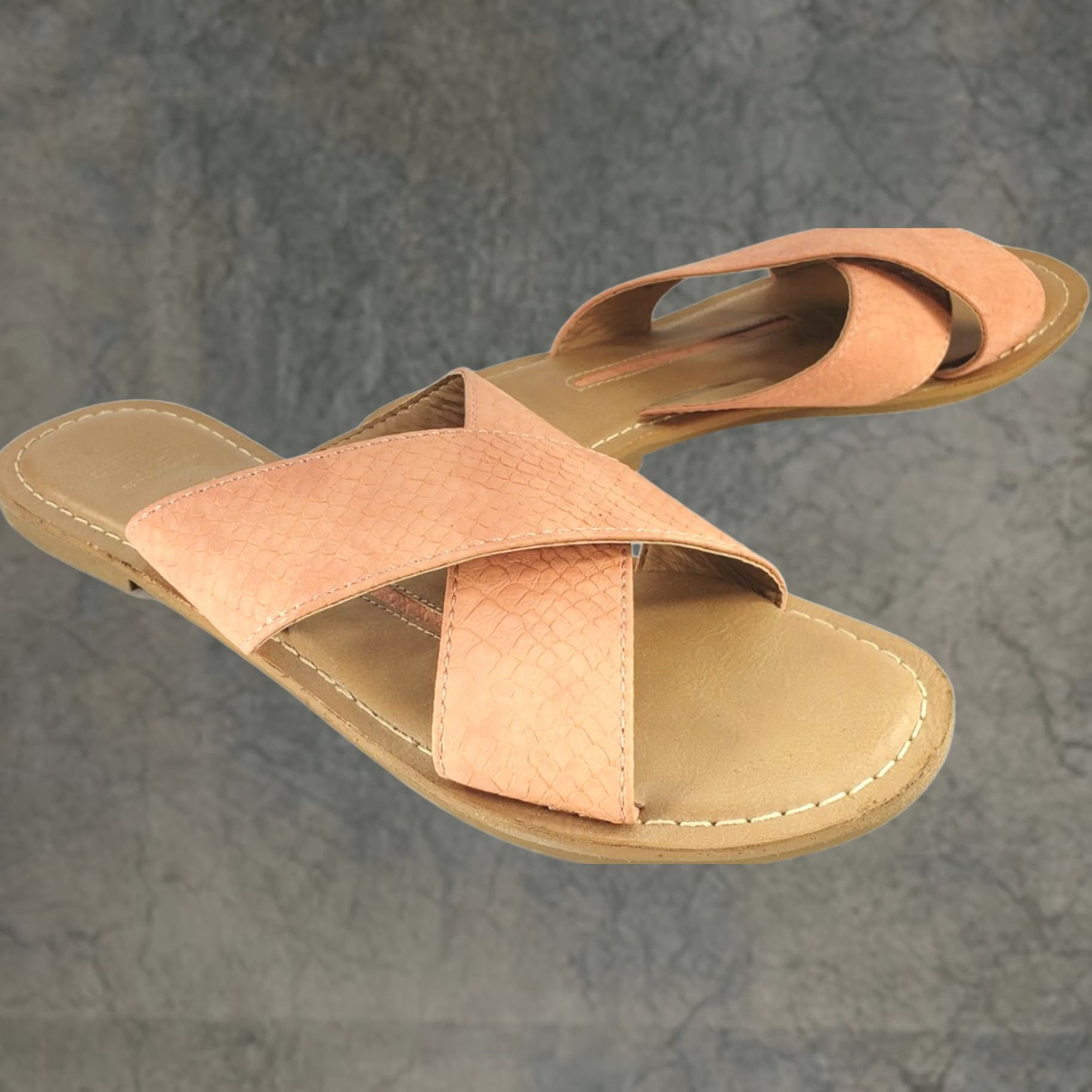 Pinko New Directions Trumpet Sandals Slides Women Pink Sz 8.5 Casual Party/Cocktail Travel Spring Summer Women’s Pink Size US 9 / IT 39 - 1 Thumbnail