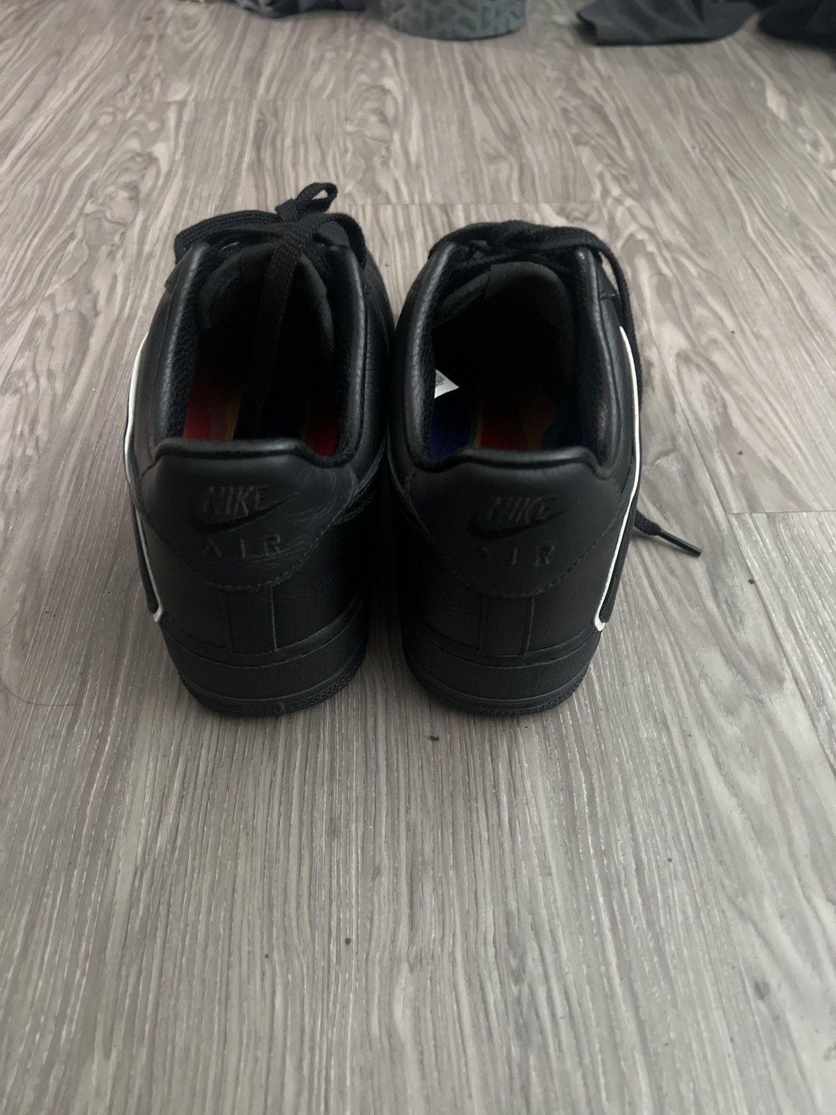 Nike Black flea market Af1 Size US 10.5 / EU 43-44 - 4 Thumbnail