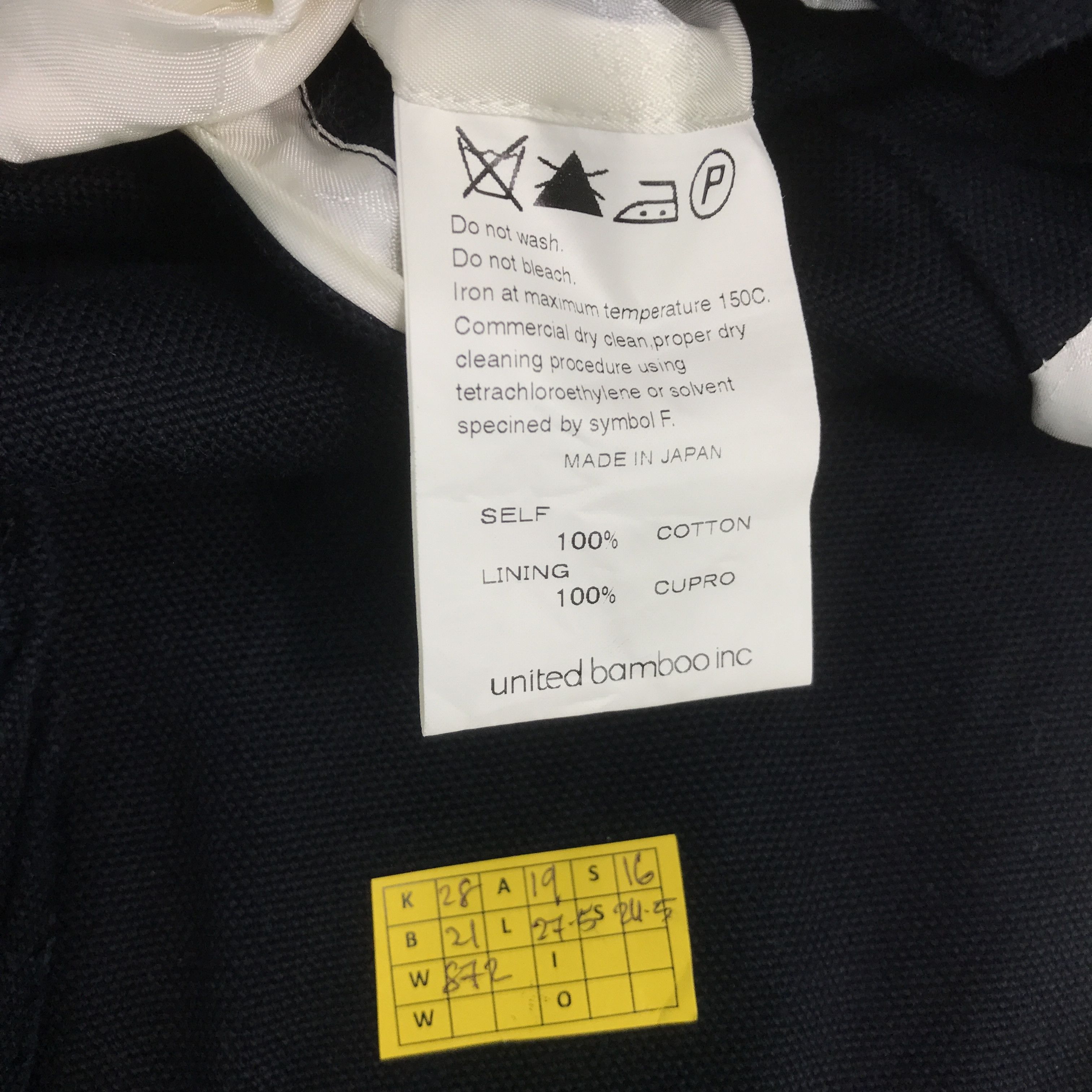 Japanese Brand × United Bamboo united bamboo japan blazer jacket Size US S / EU 44-46 / 1 - 13 Thumbnail