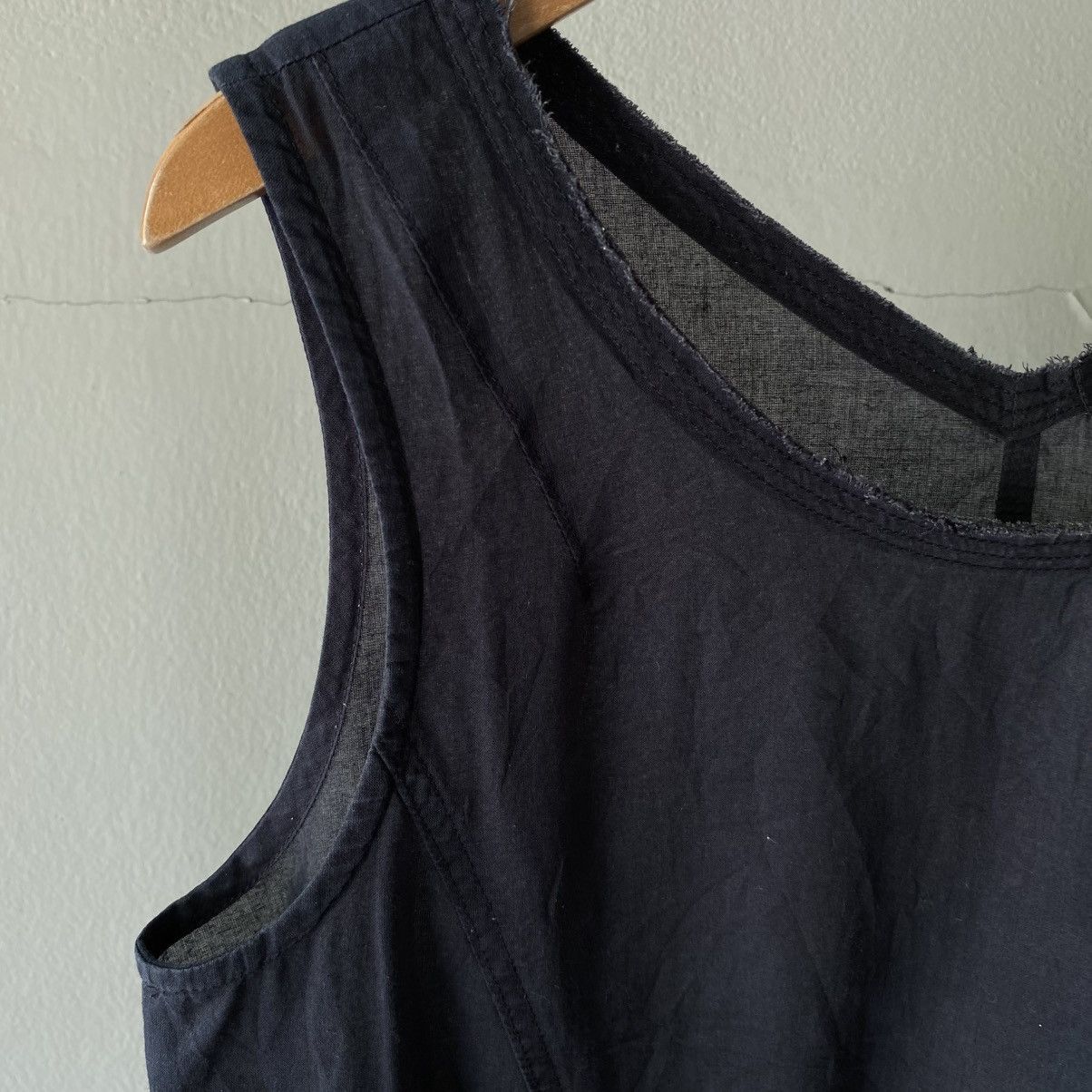 Zucca ZUCCA Black Sleeveless Blouse Size M / US 6-8 / IT 42-44 - 17 Thumbnail