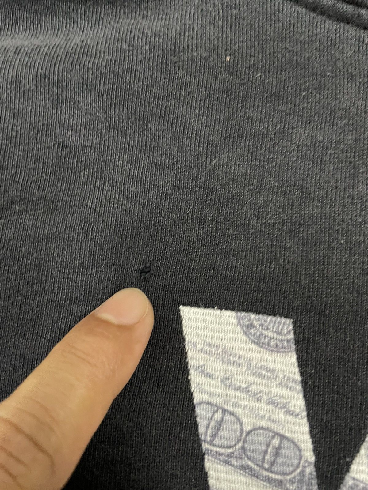 Alexander Wang × Vintage Alexander Wang Dollar Embroidery Faded Hoodie Size US M / EU 48-50 / 2 - 7 Thumbnail