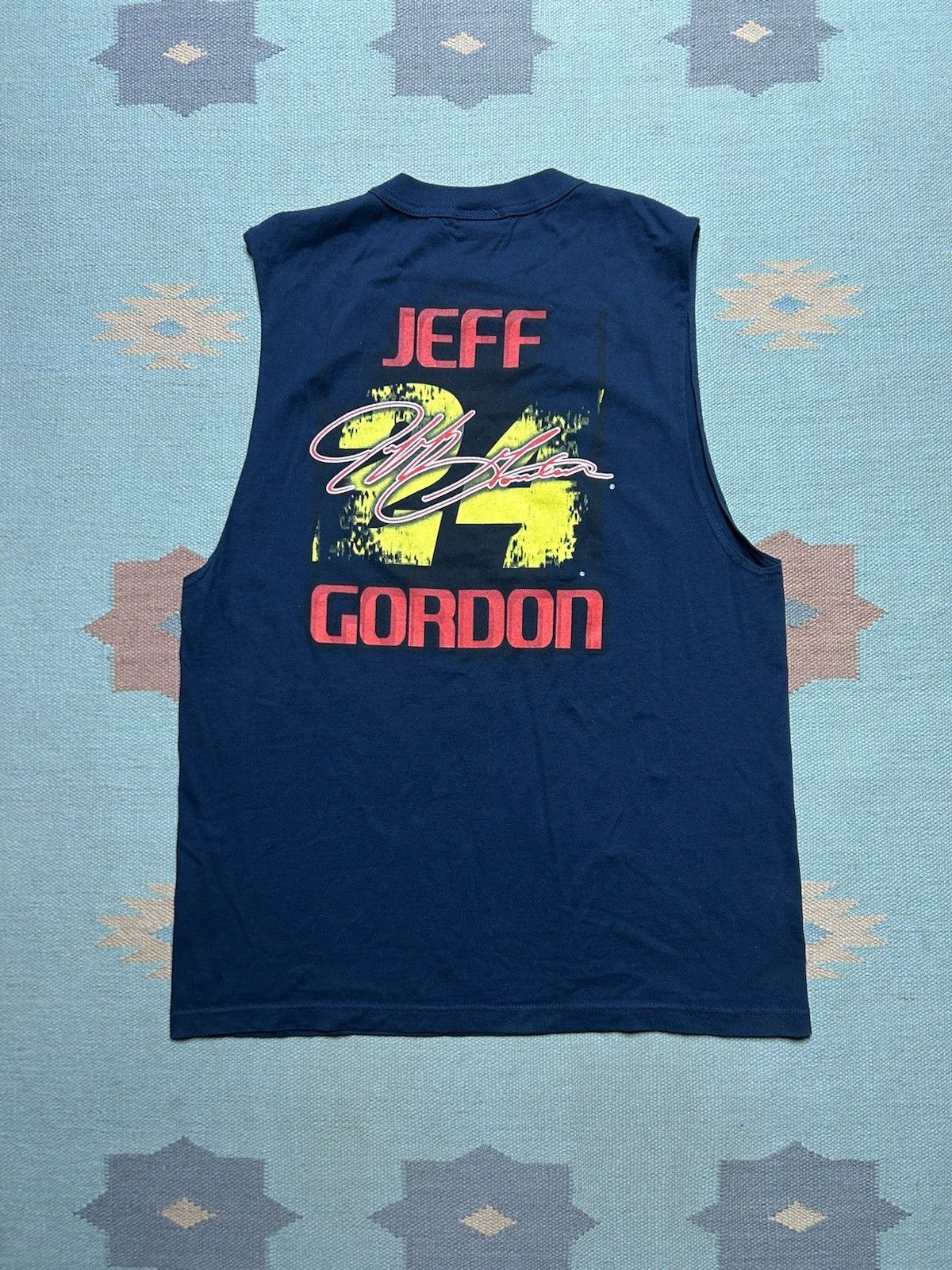 Vintage Vtg graphic t shirt Jeff Gordon nascar racing tank top XL Size US XL / EU 56 / 4 - 6 Thumbnail
