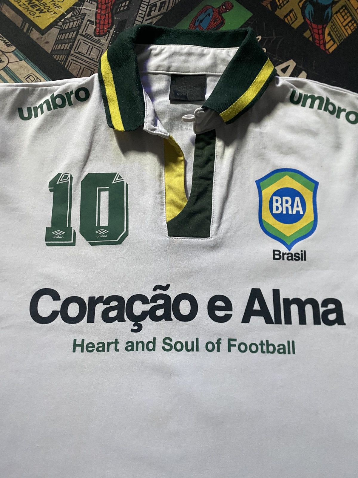 Umbro Umbro Brazil Descente Polos Size US S / EU 44-46 / 1 - 2 Thumbnail