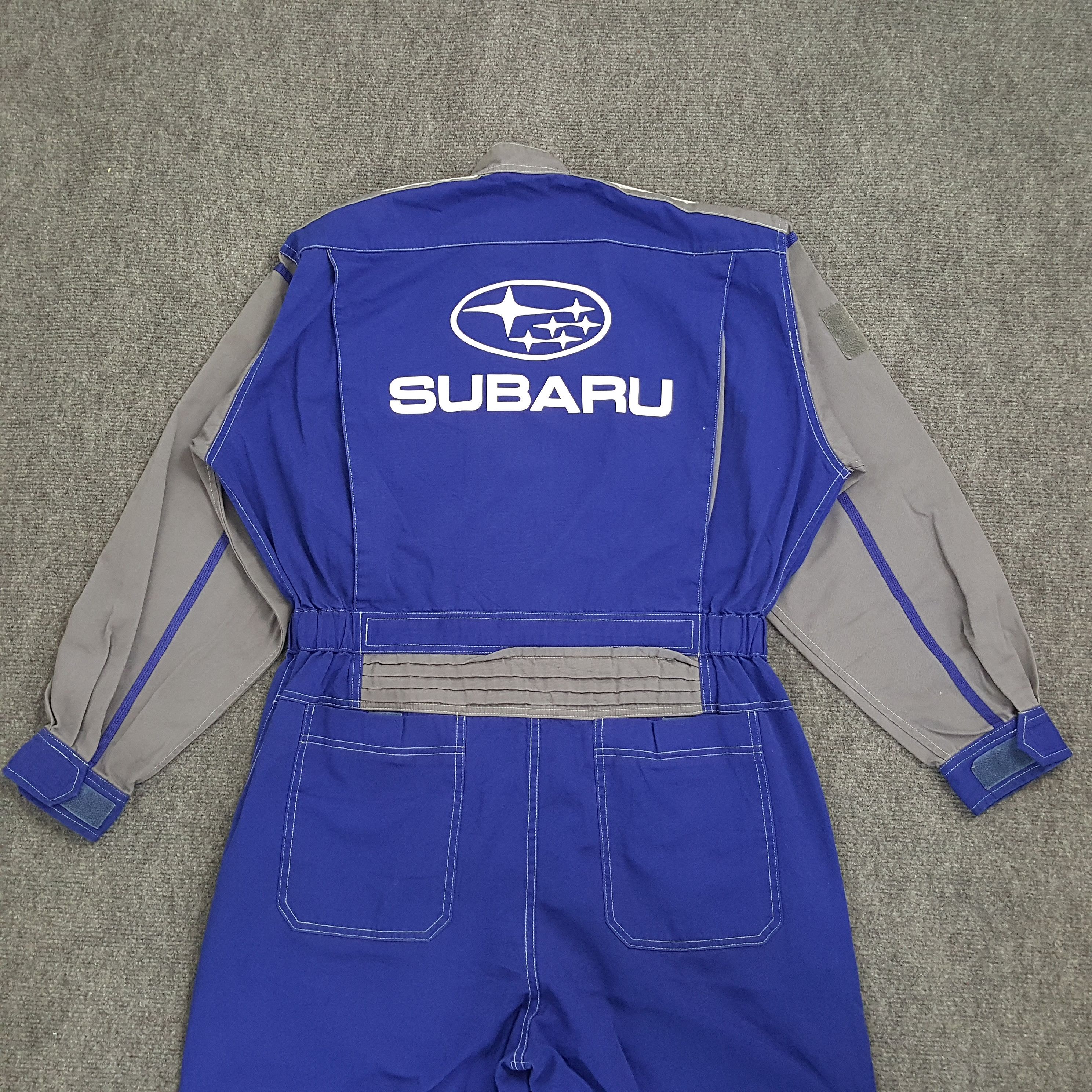 Japanese Brand × Vintage Subaru Japanese Rally Team Custom Coverall Jacket Size US M / EU 48-50 / 2 - 6 Thumbnail