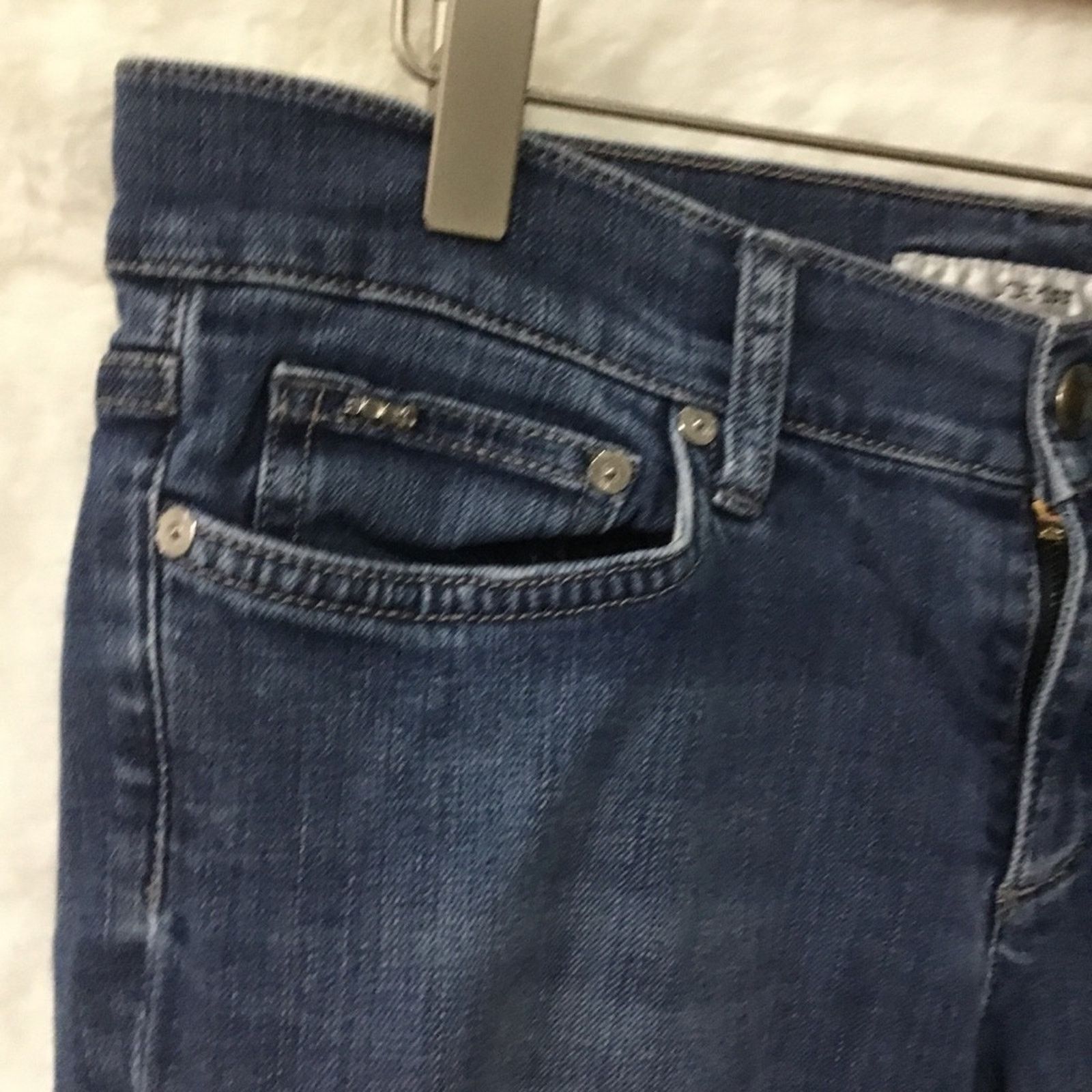 Joe's Joe's Blue Denim Cigarette Angle Jeans Size 28" / US 6 / IT 42 - 4 Thumbnail