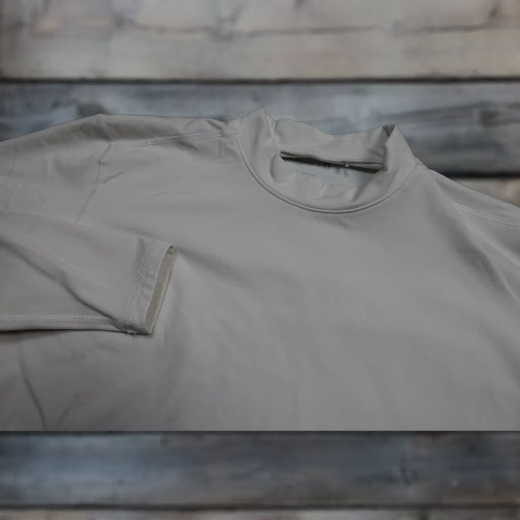 Vintage Walter Hagen 11 Shirt Mens L White Long Sleeve Mock Neck Golf Base Layer Size US L / EU 52-54 / 3 - 1 Thumbnail